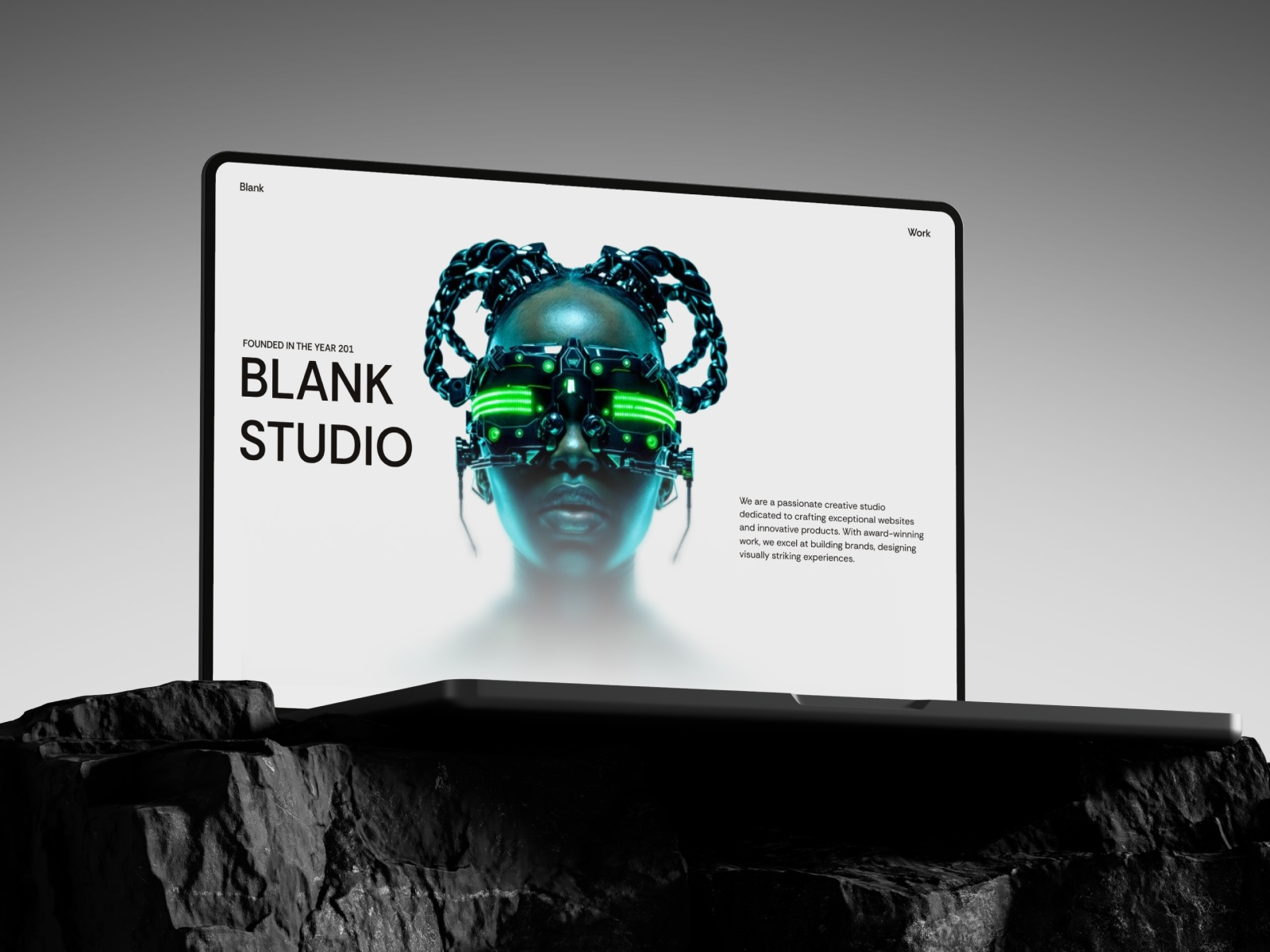 BlankStudio Framer template preview 1