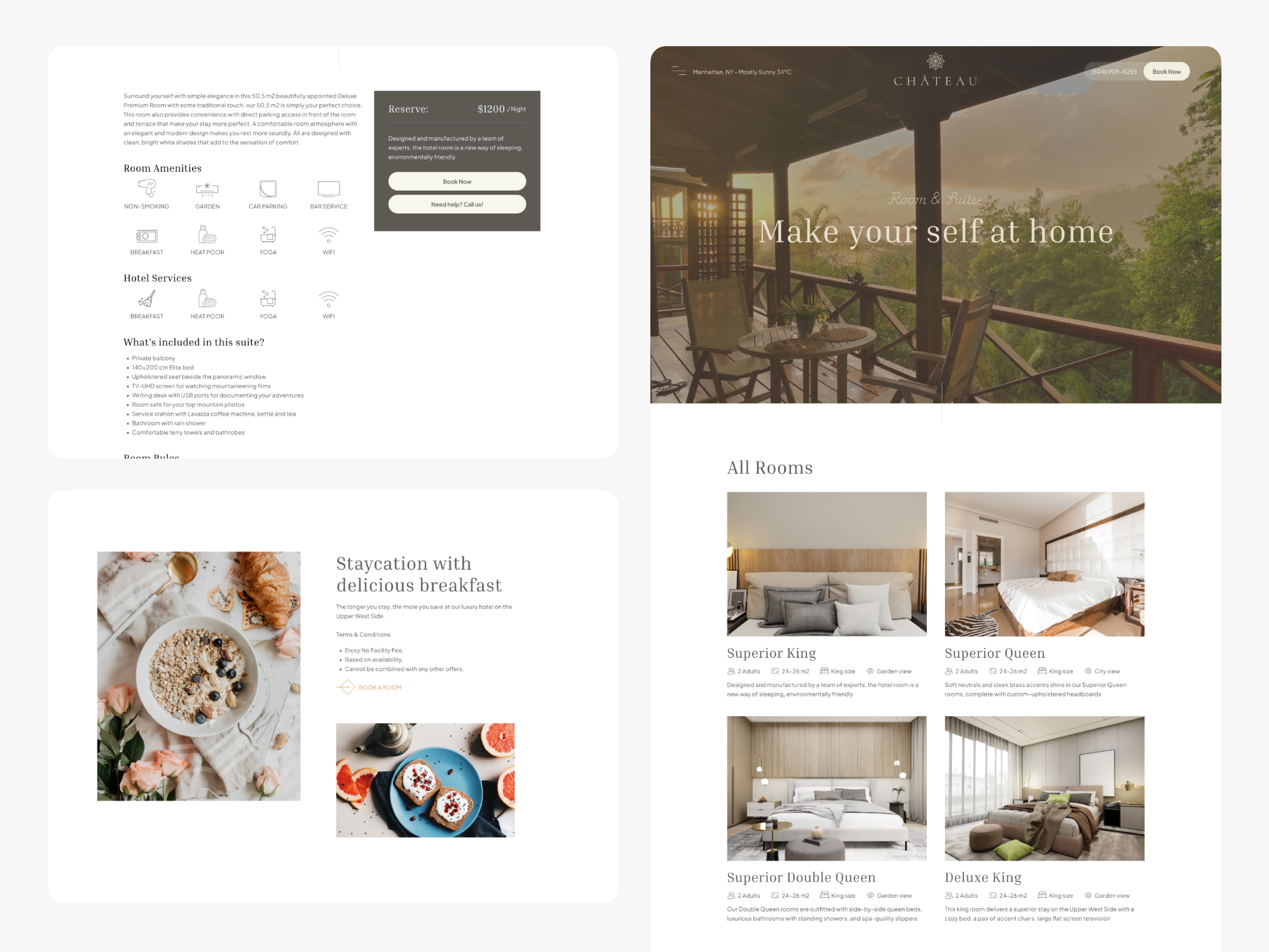 The Chateau Framer template preview 3