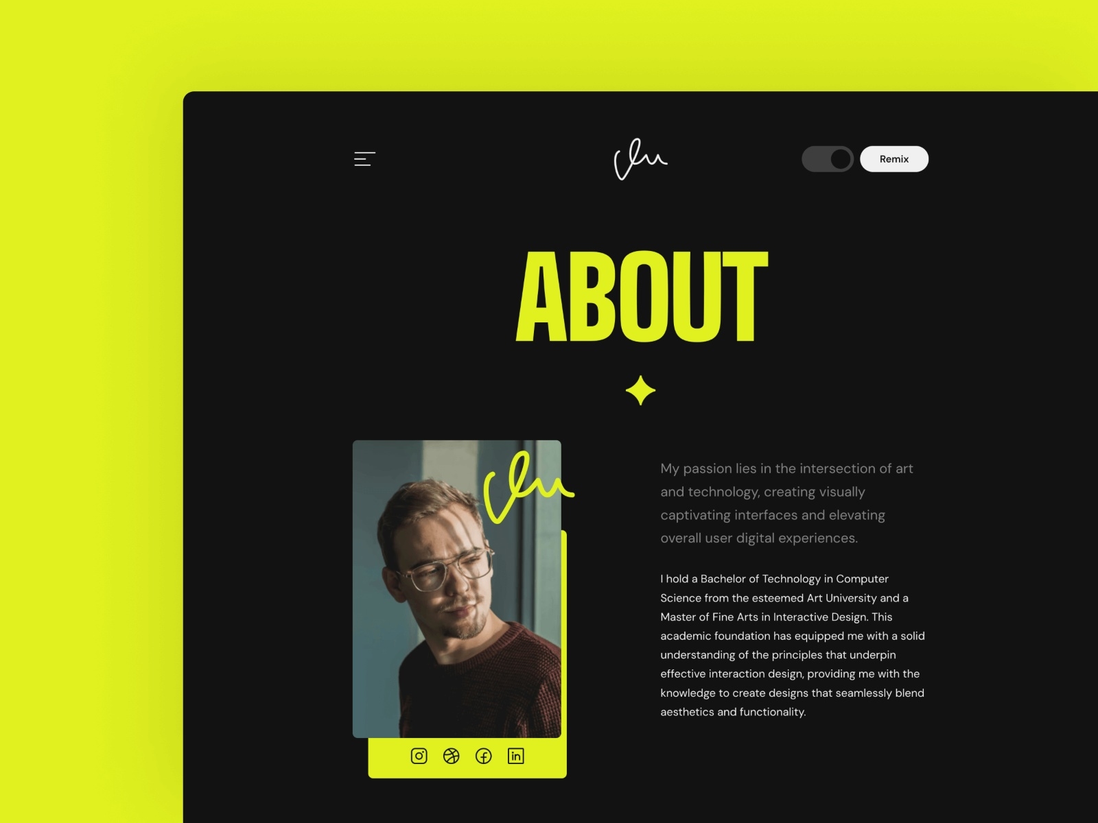 Villo Framer template preview 2