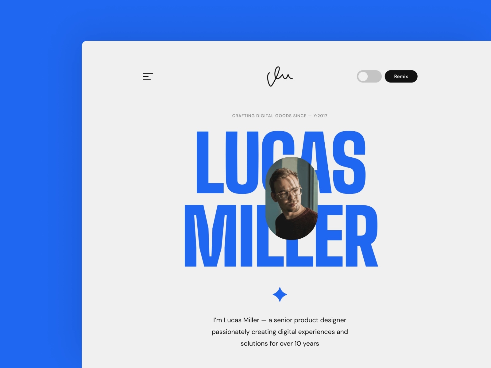 Villo Framer template preview 3