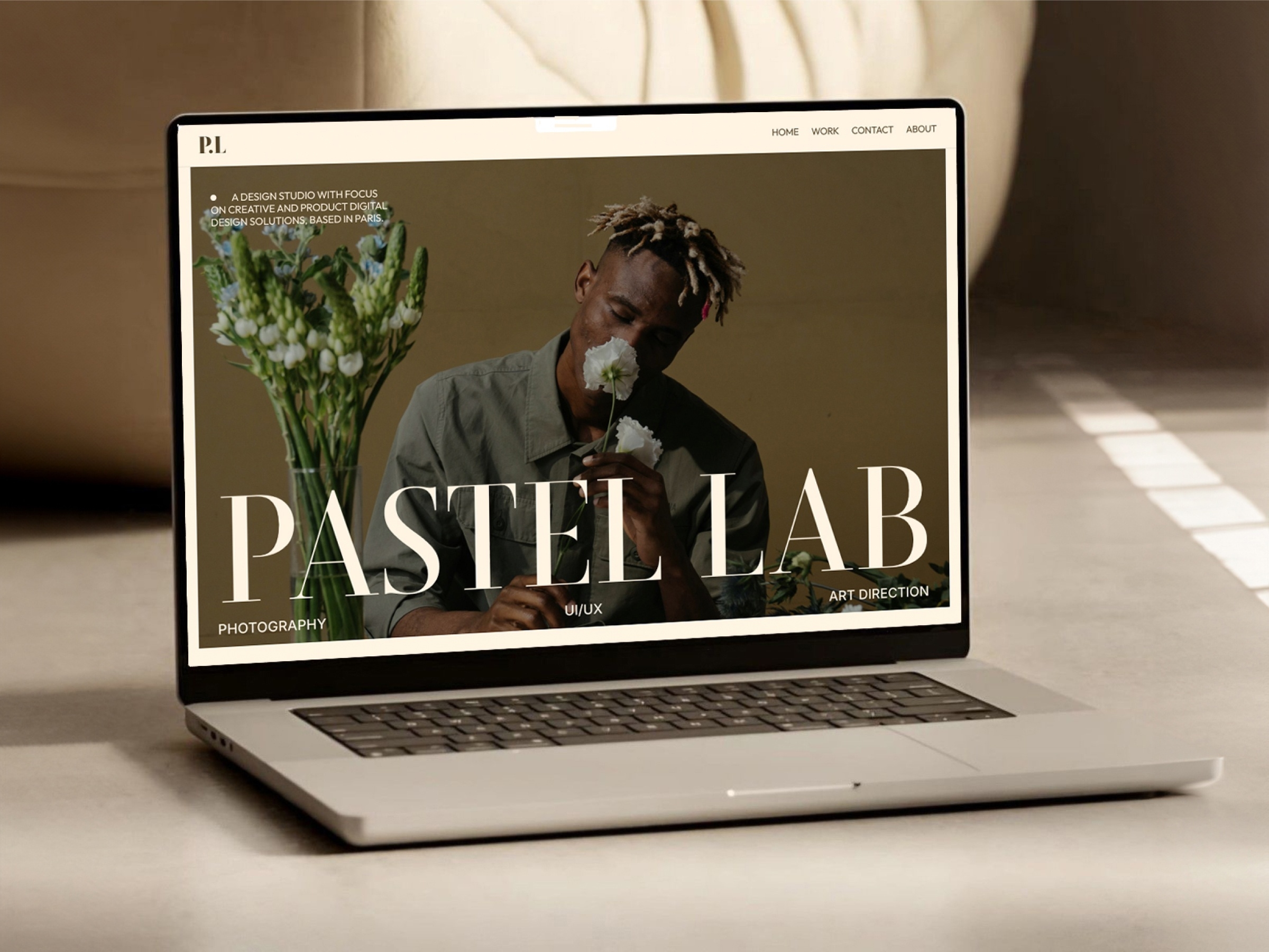 Pastel Lab Framer template preview 1