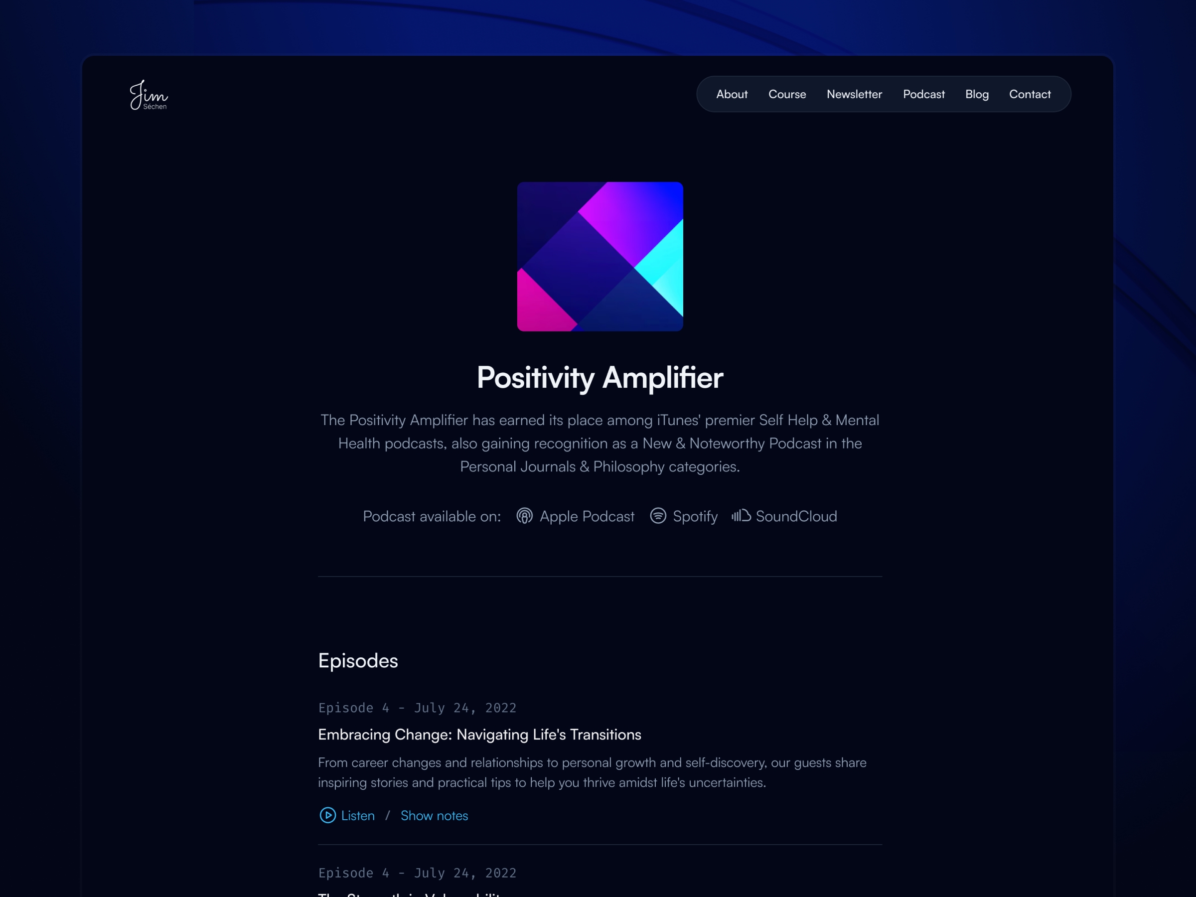 Ethos Framer template preview 3