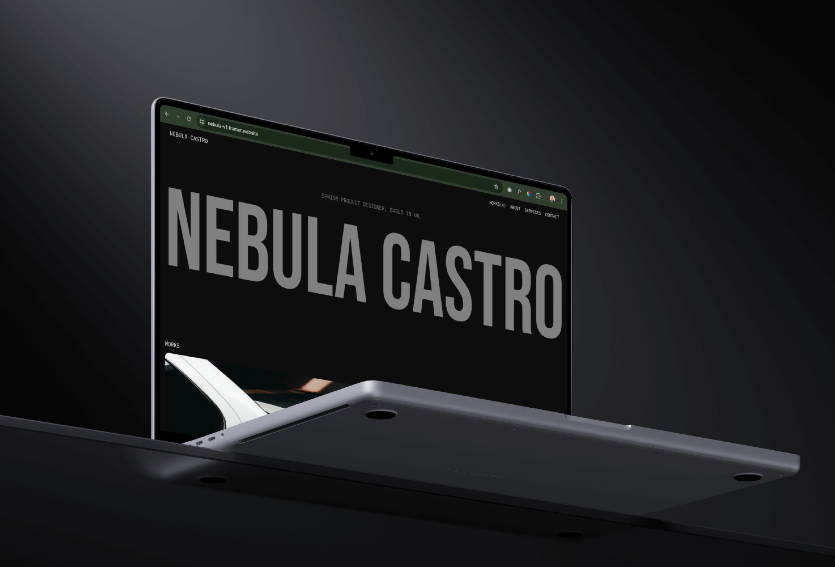 Nebula Framer template preview 2