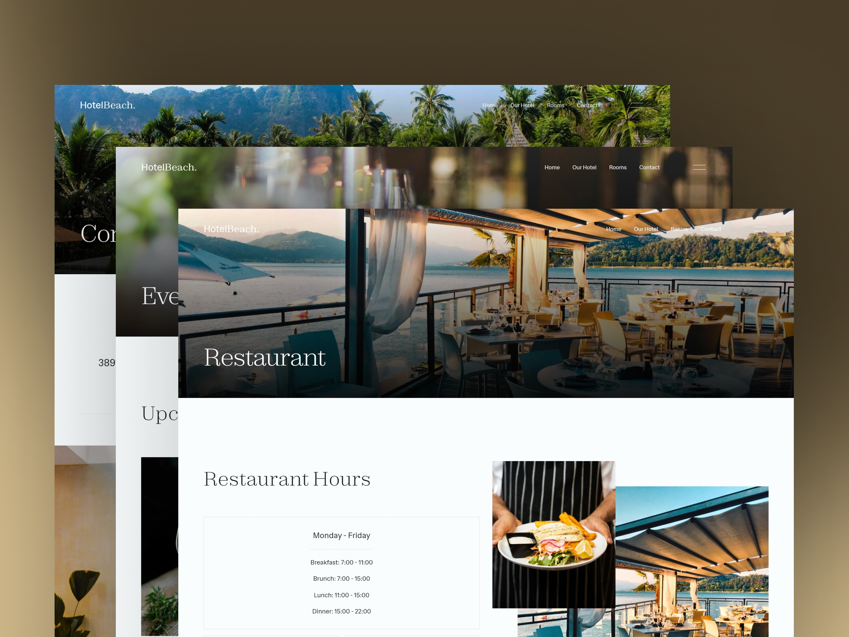 HotelBeach Framer template preview 4