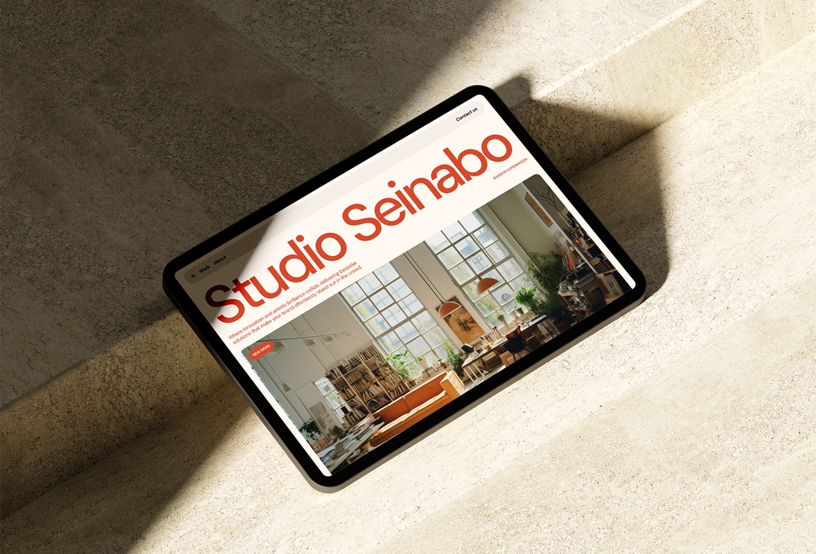 Studio Seinabo Framer template preview 2