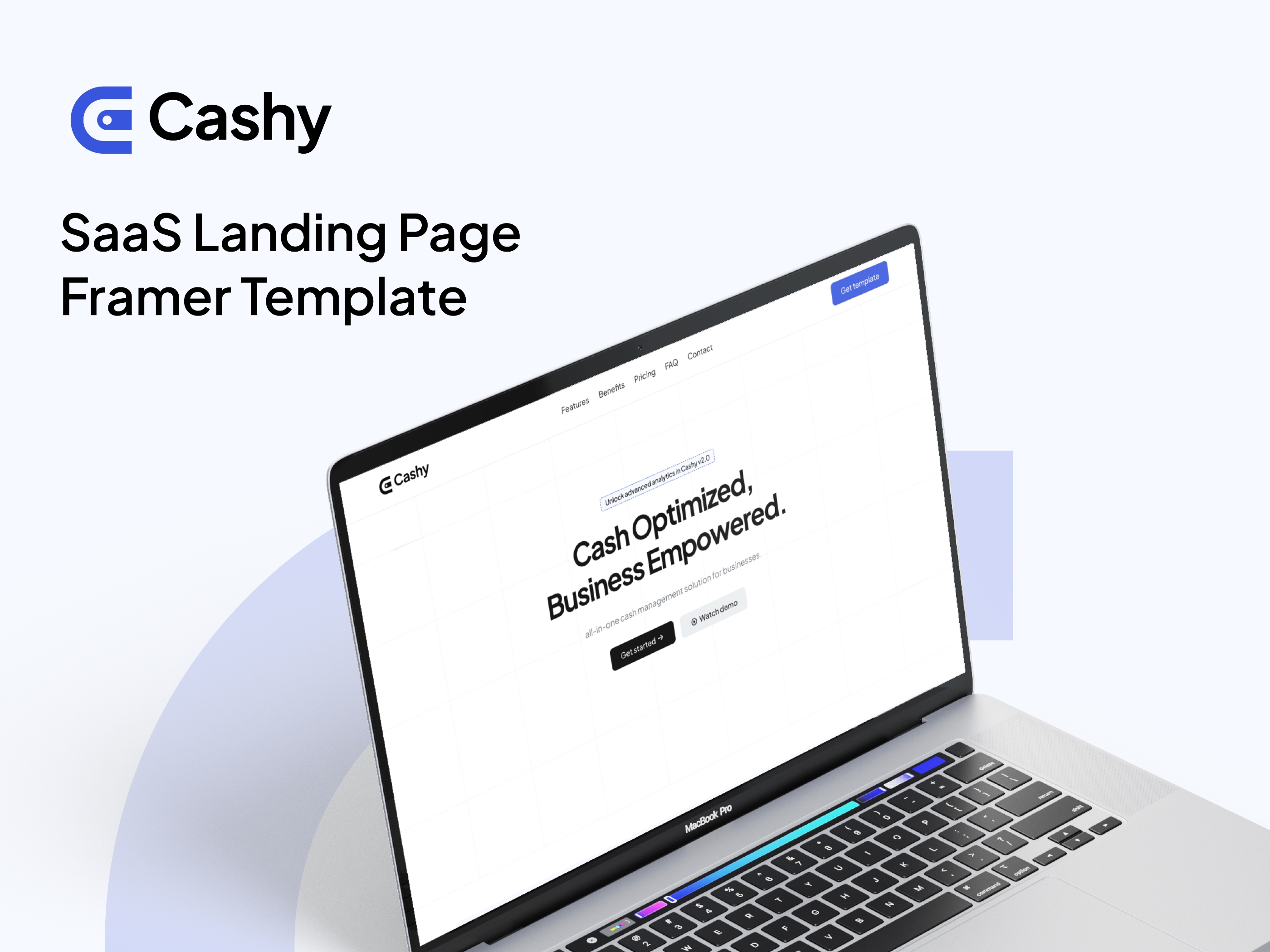 Cashy Framer template preview 1