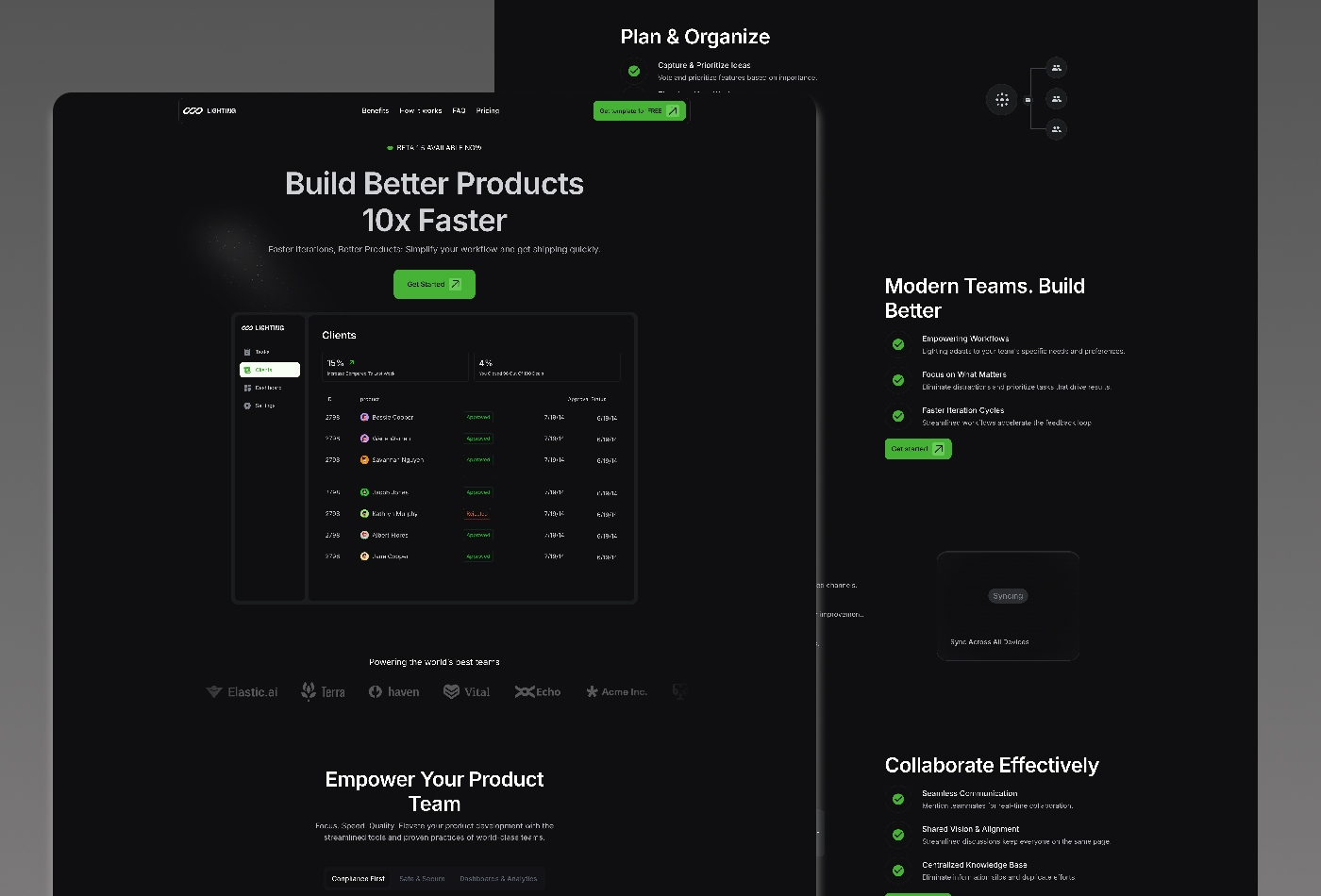 Lighting Framer template preview 3