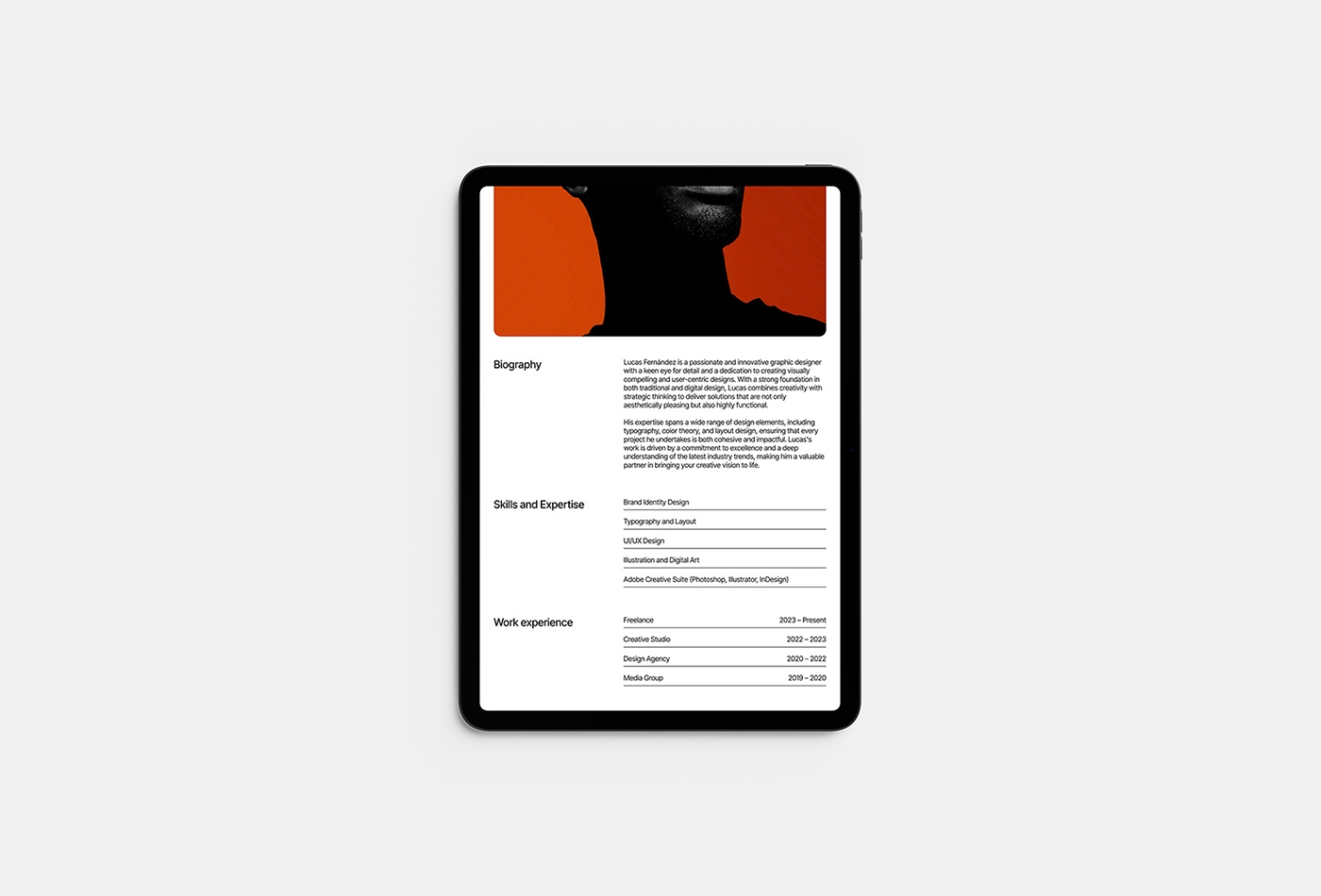 PurePixel Framer template preview 2