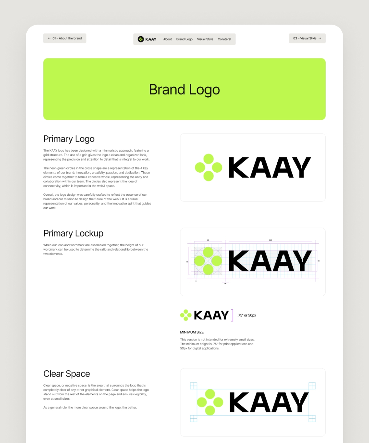 KAAY Framer template preview 1