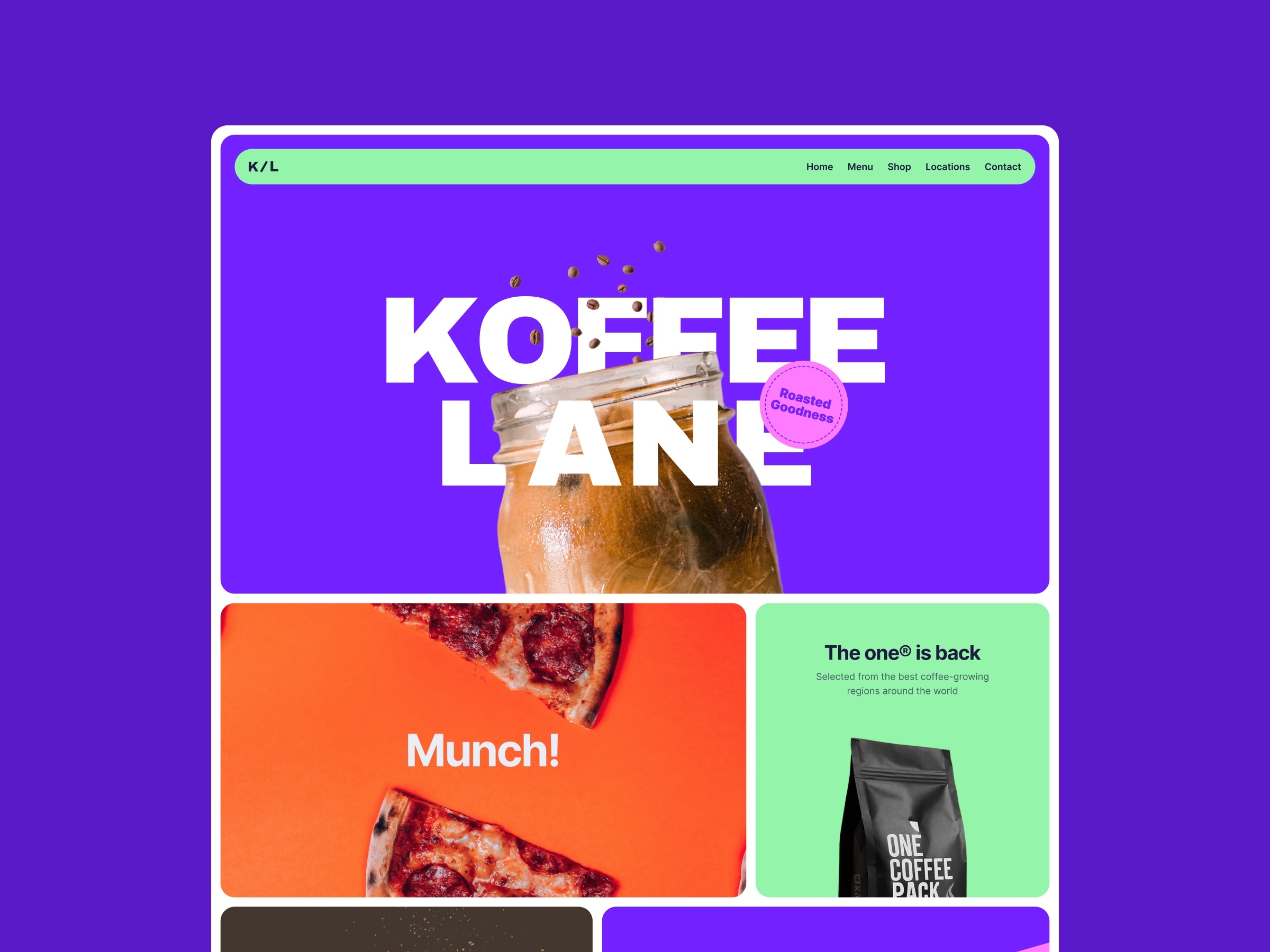 K-Lane Framer template preview 1