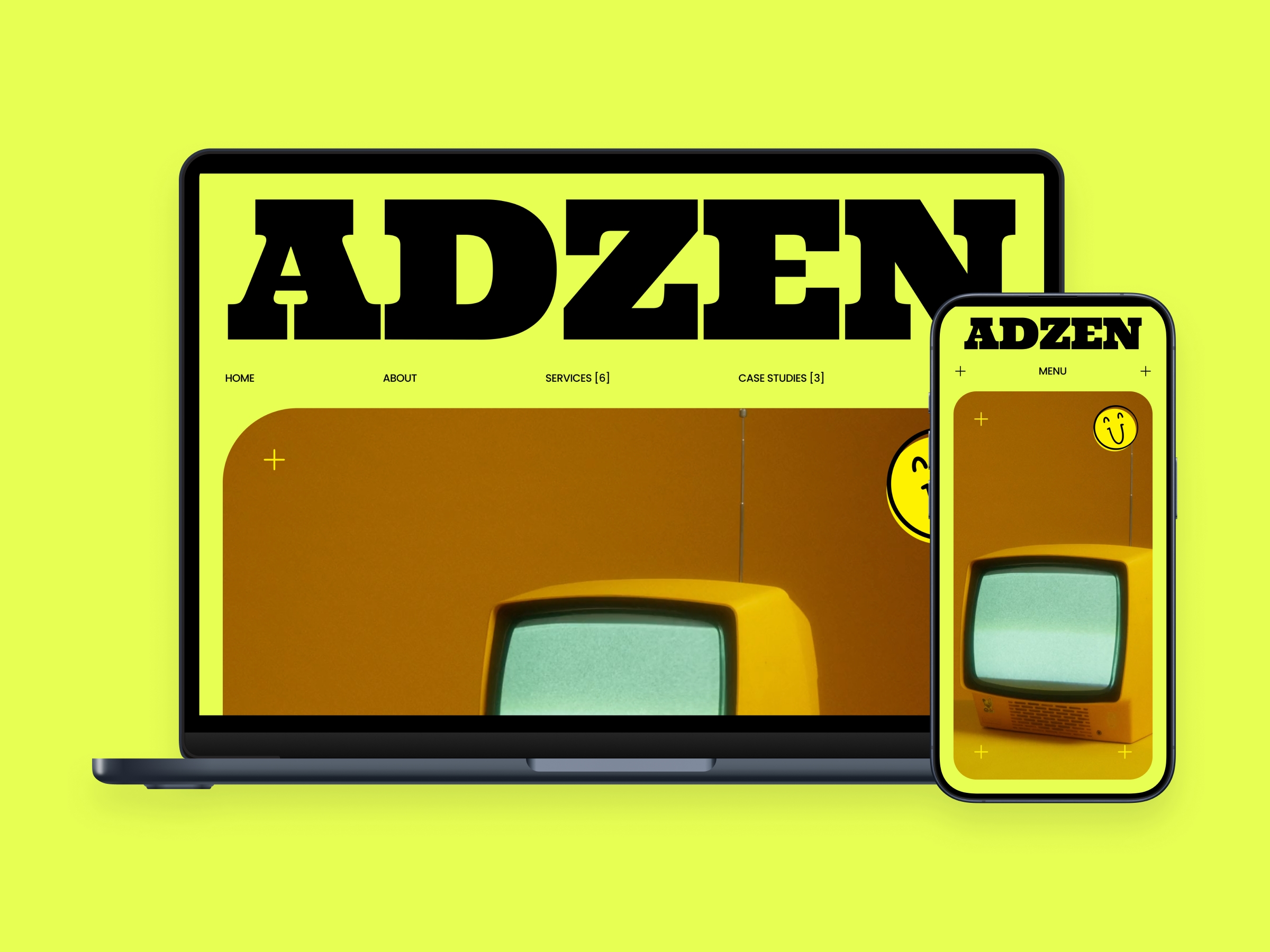 ADZEN Framer template preview 4