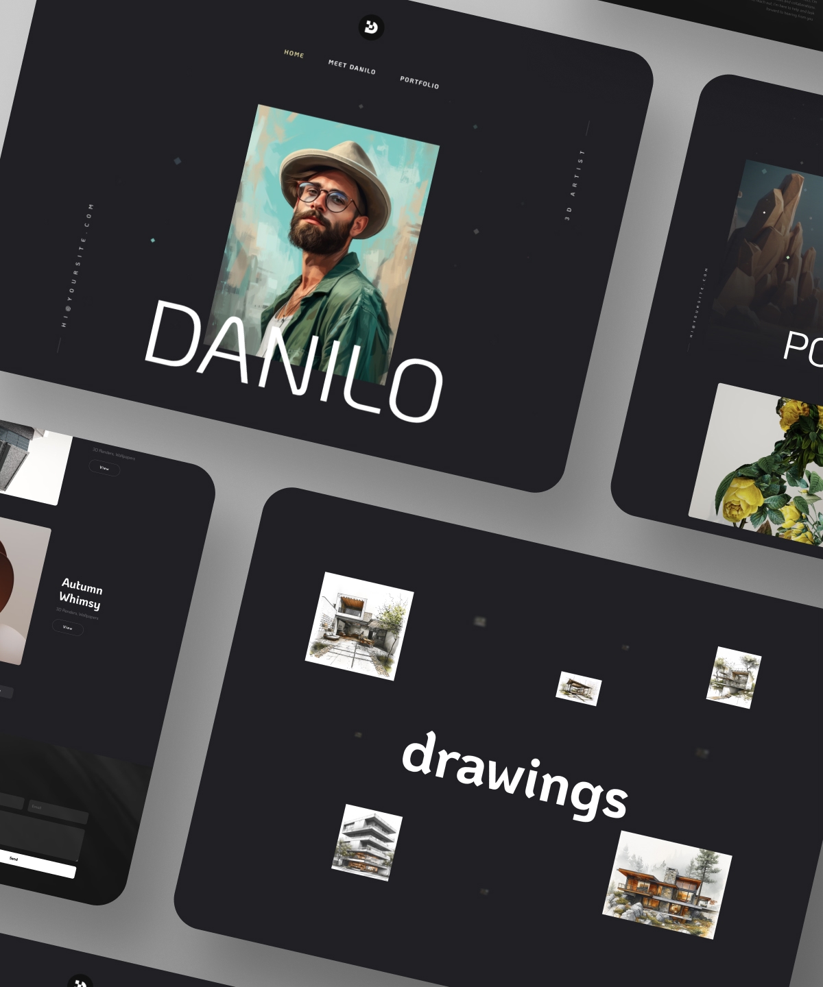 Danilo Framer template preview 1