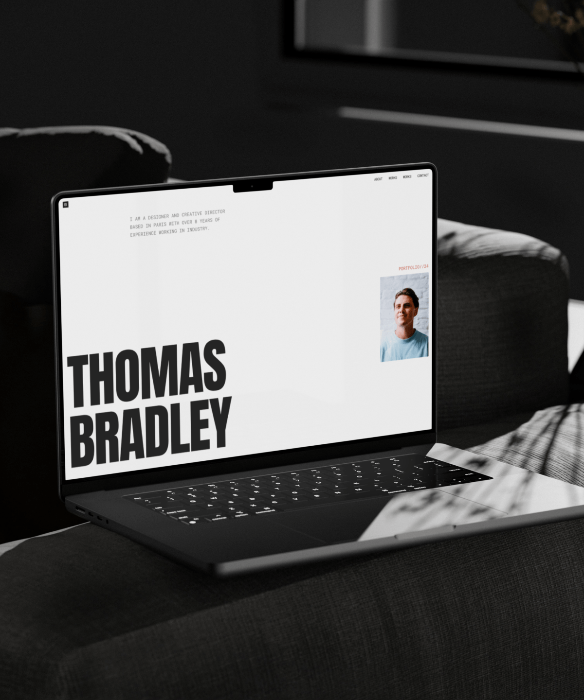 Bradley Framer template preview 1