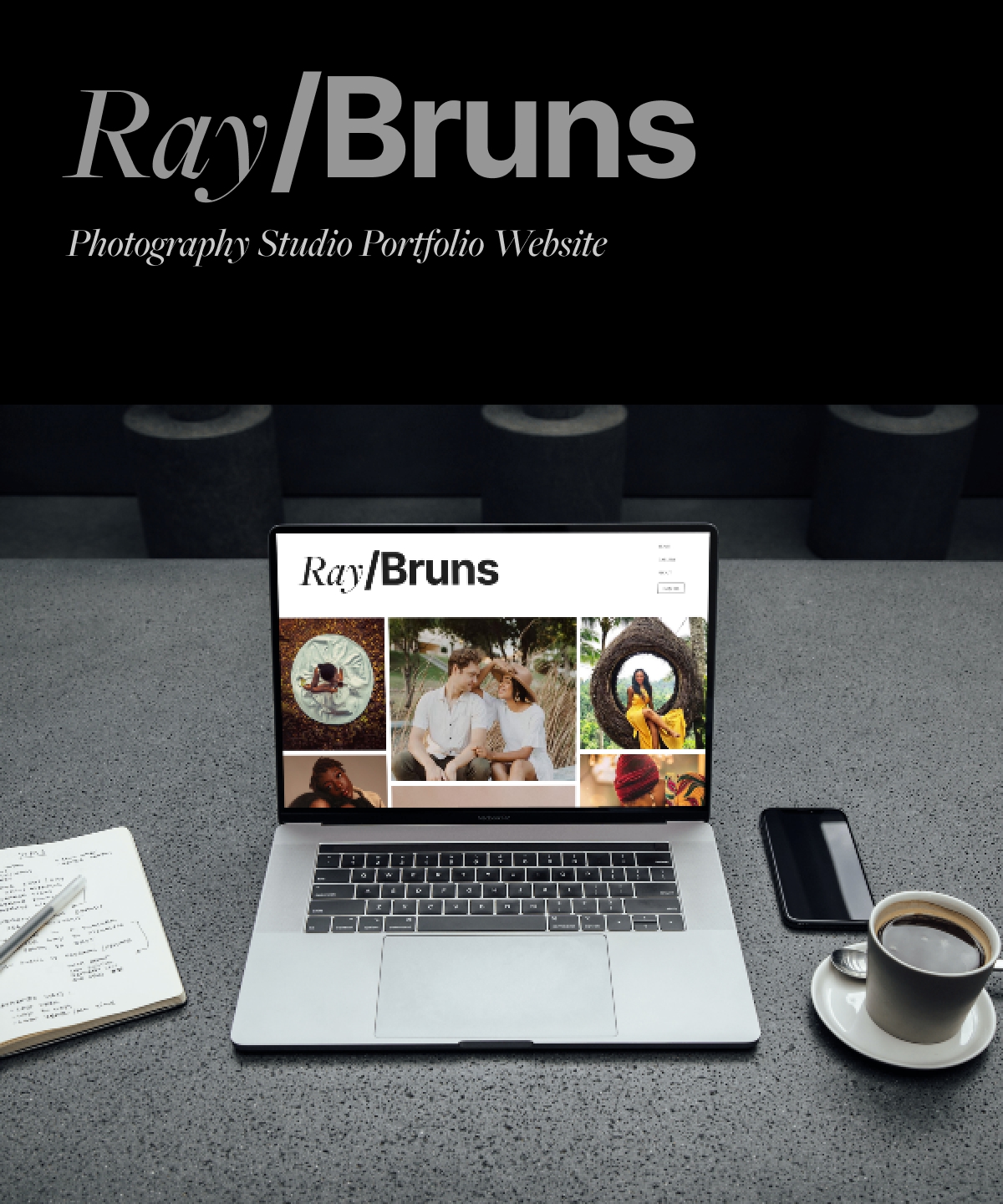 Ray/Bruns Framer template preview 1