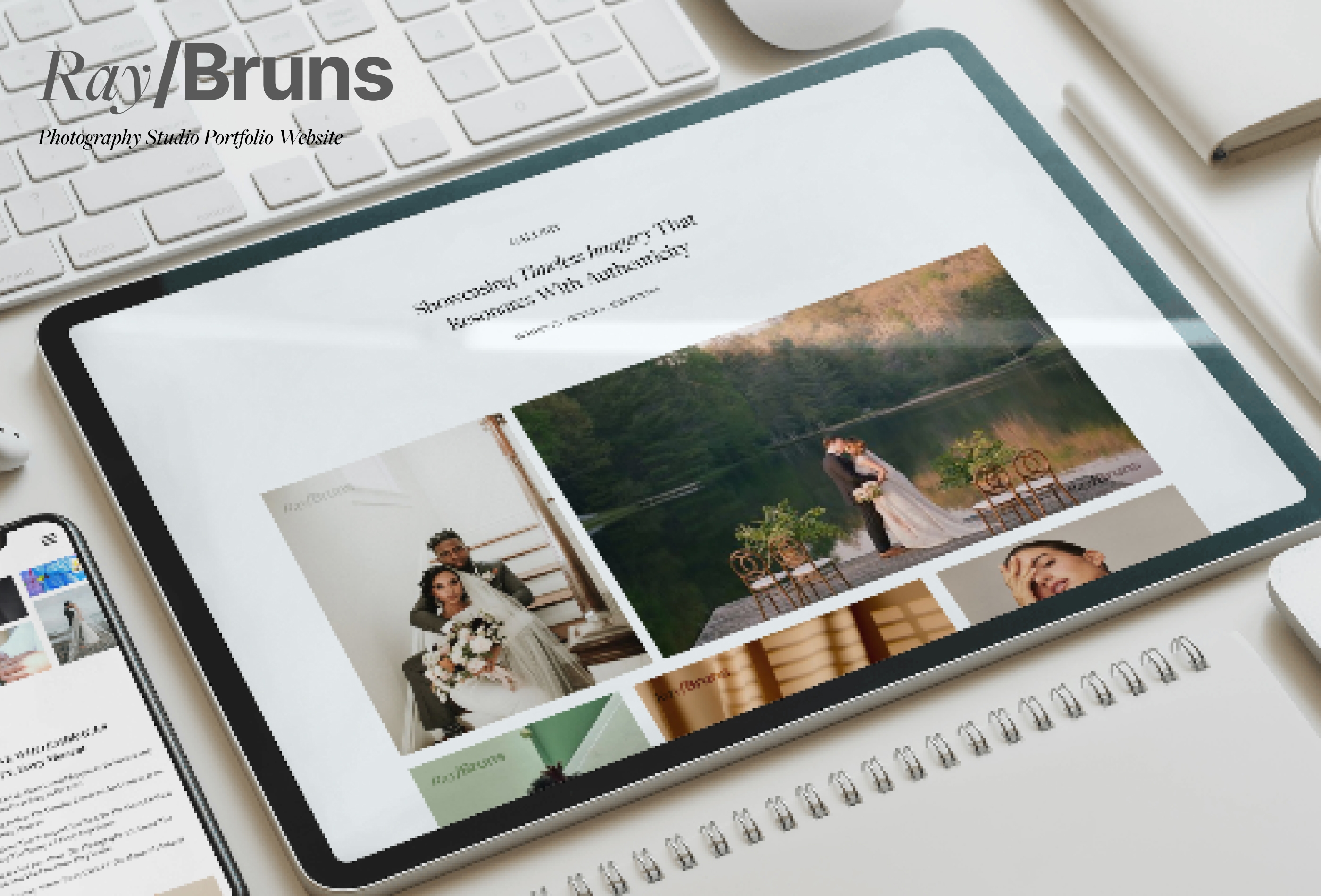 Ray/Bruns Framer template preview 4