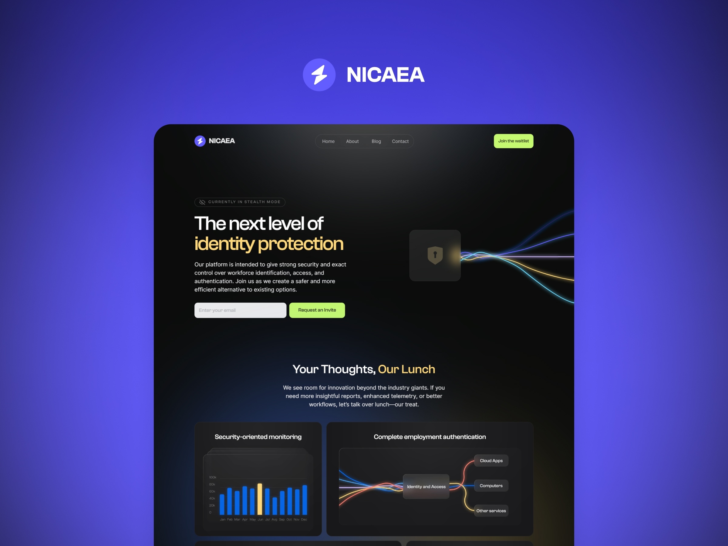 Nicaea Framer template preview 1