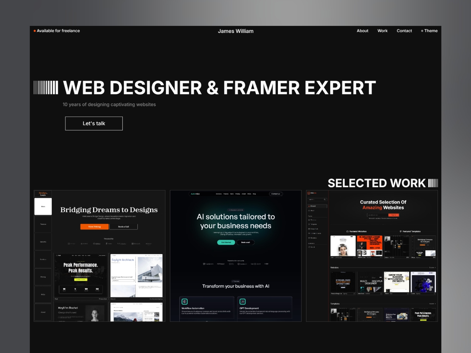 Ash Framer template preview 1