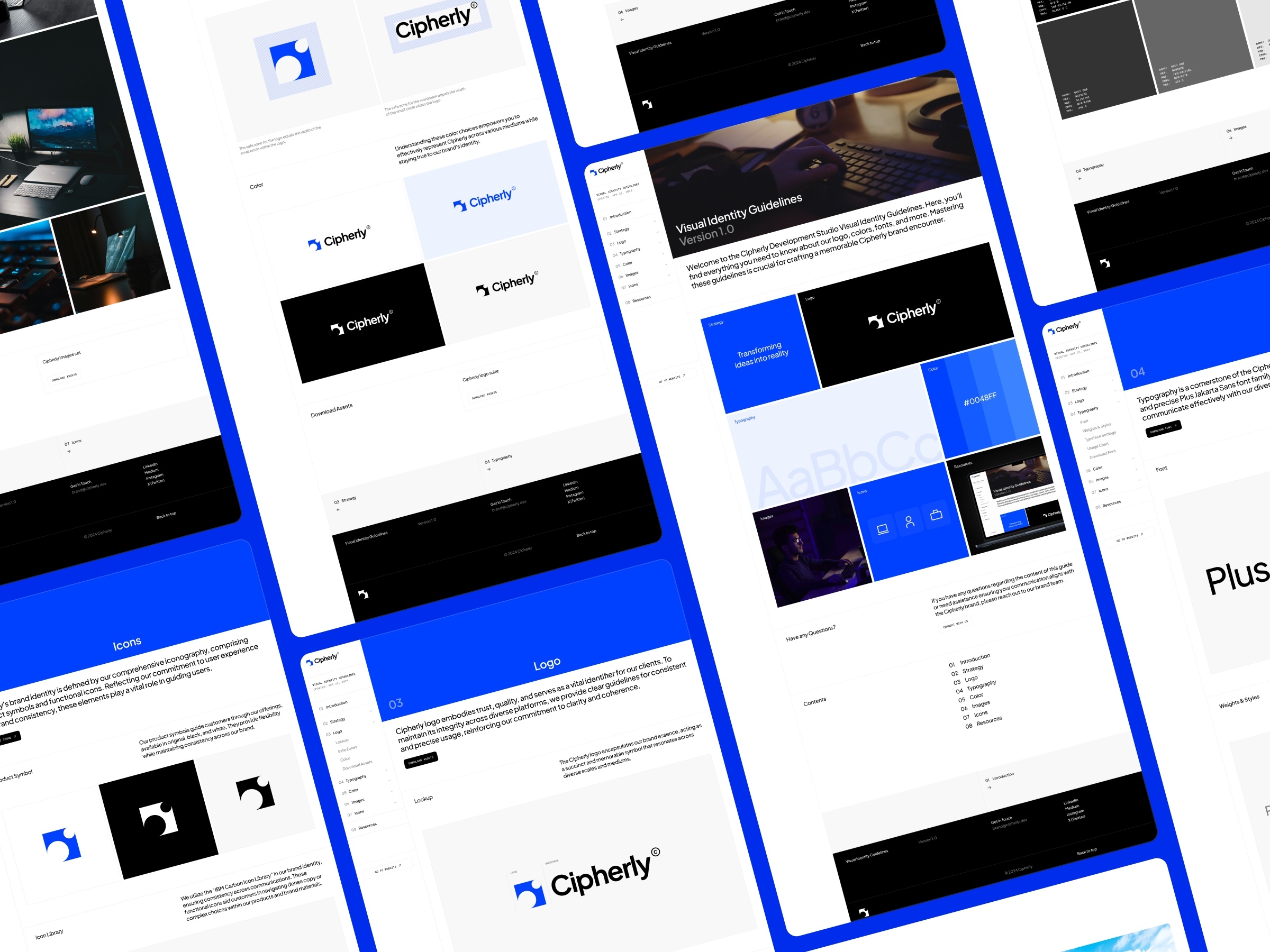 Cipherly Framer template preview 3