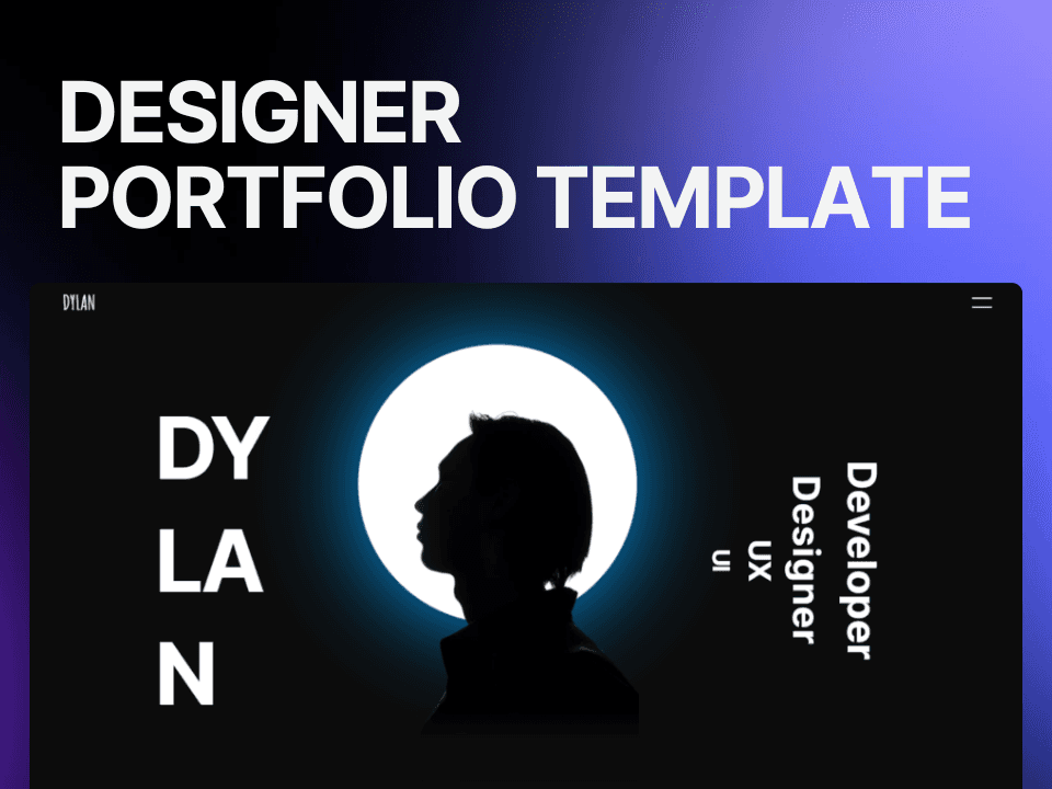 DylanCroft Framer template preview 1