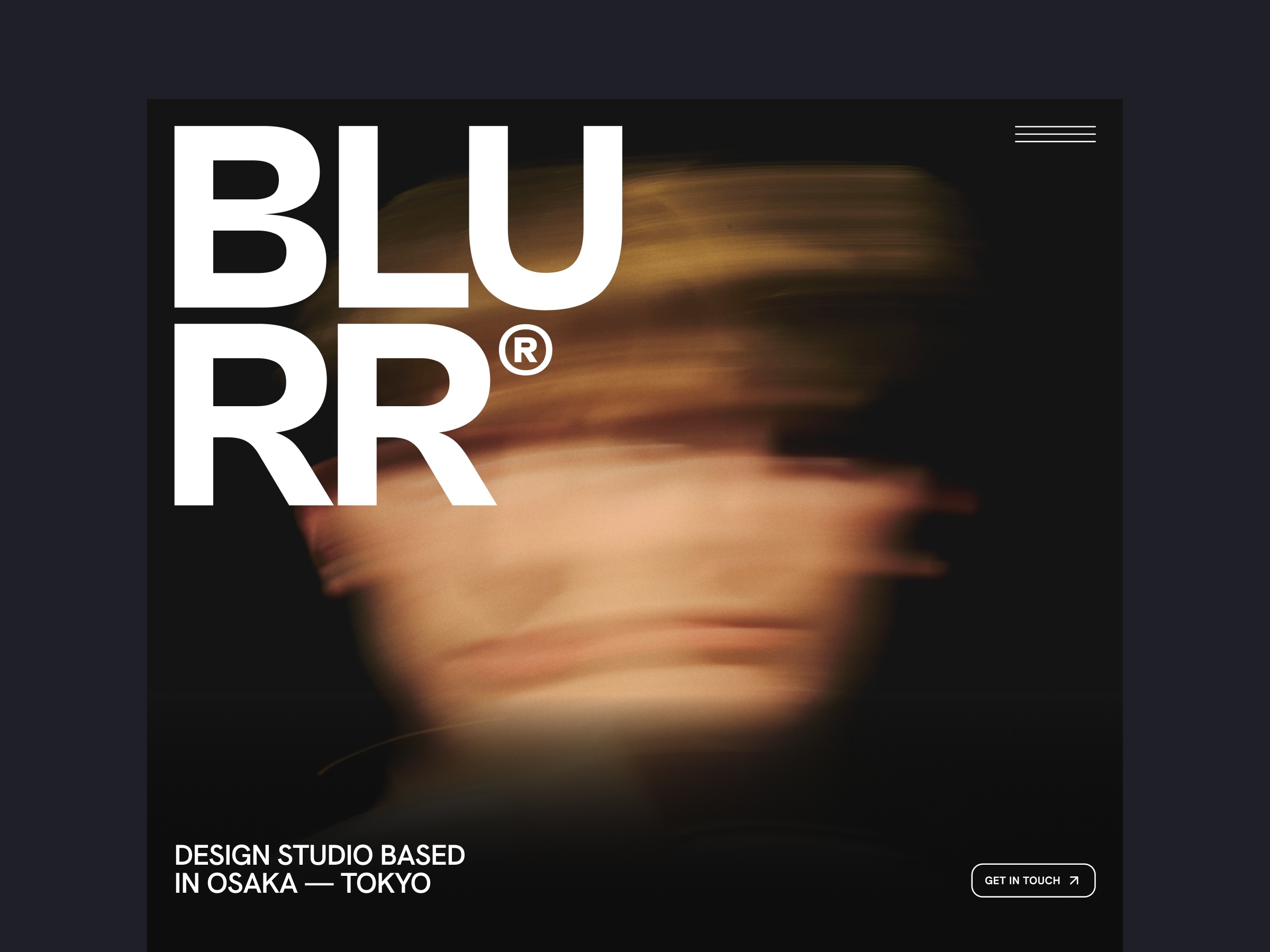 Blurr Framer template preview 1