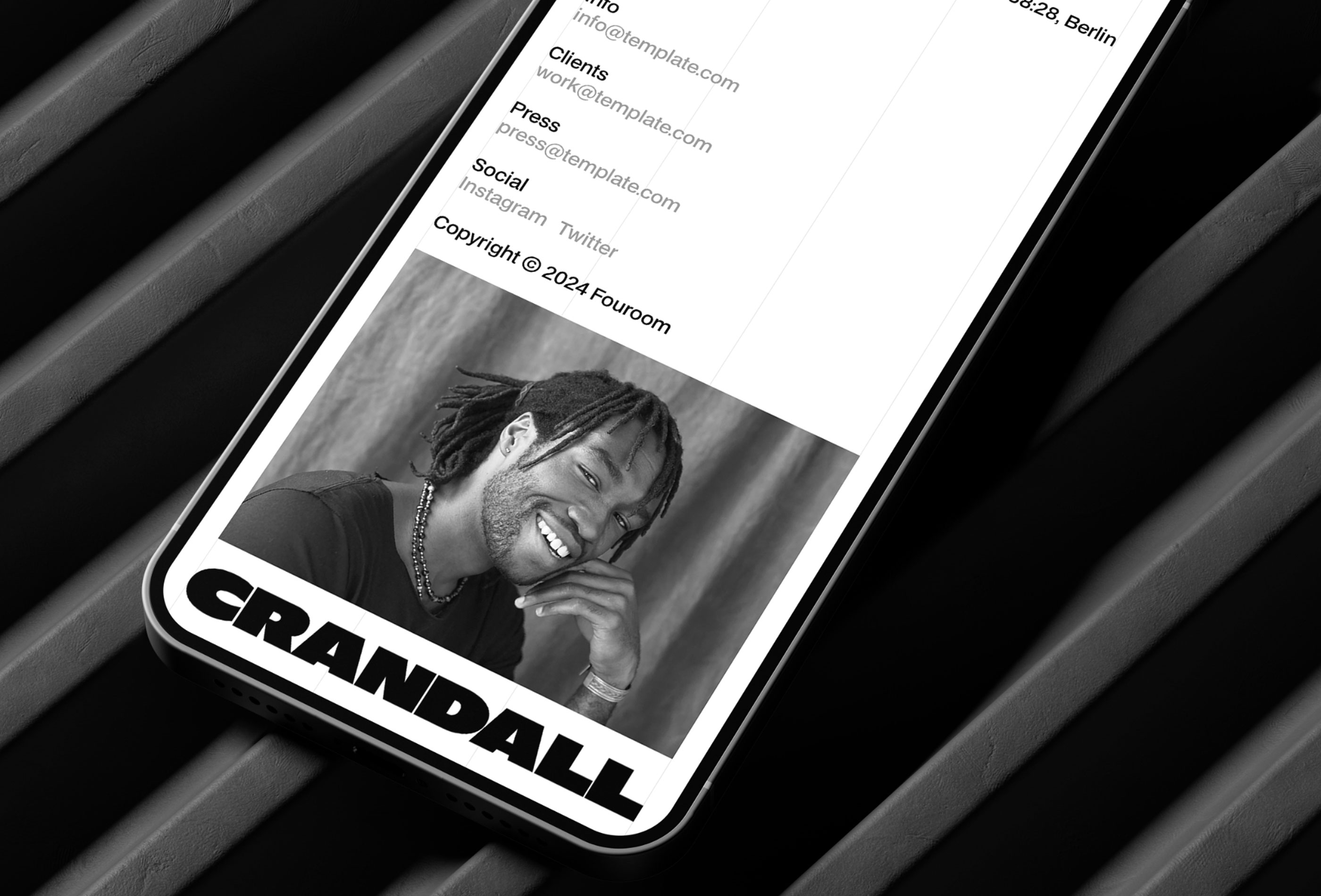 Crandall Framer template preview 3