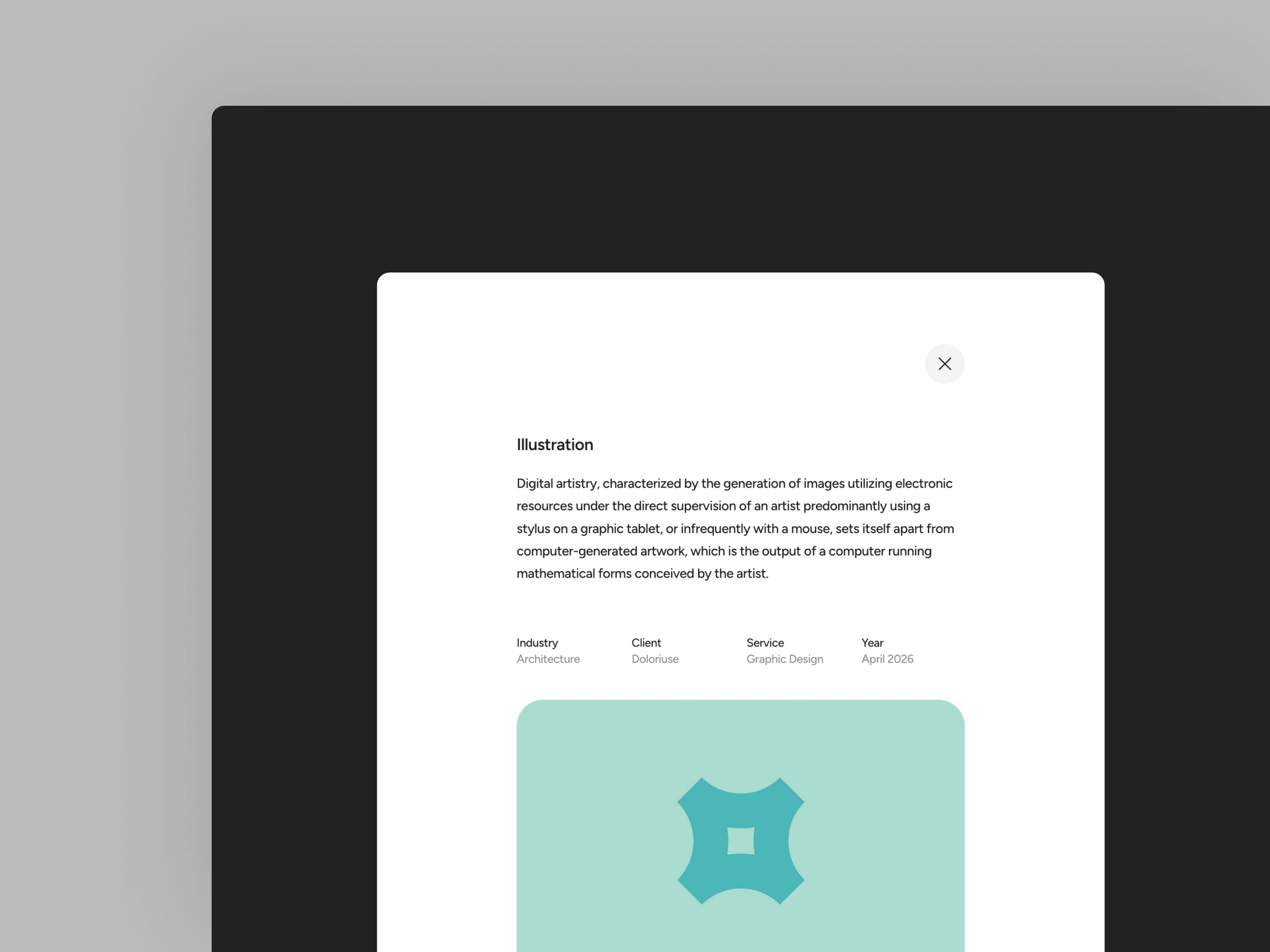 Klio Framer template preview 2