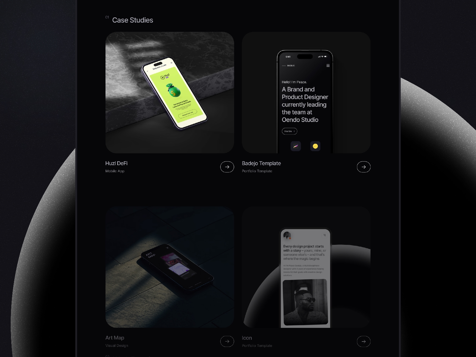 Badejo Framer template preview 4