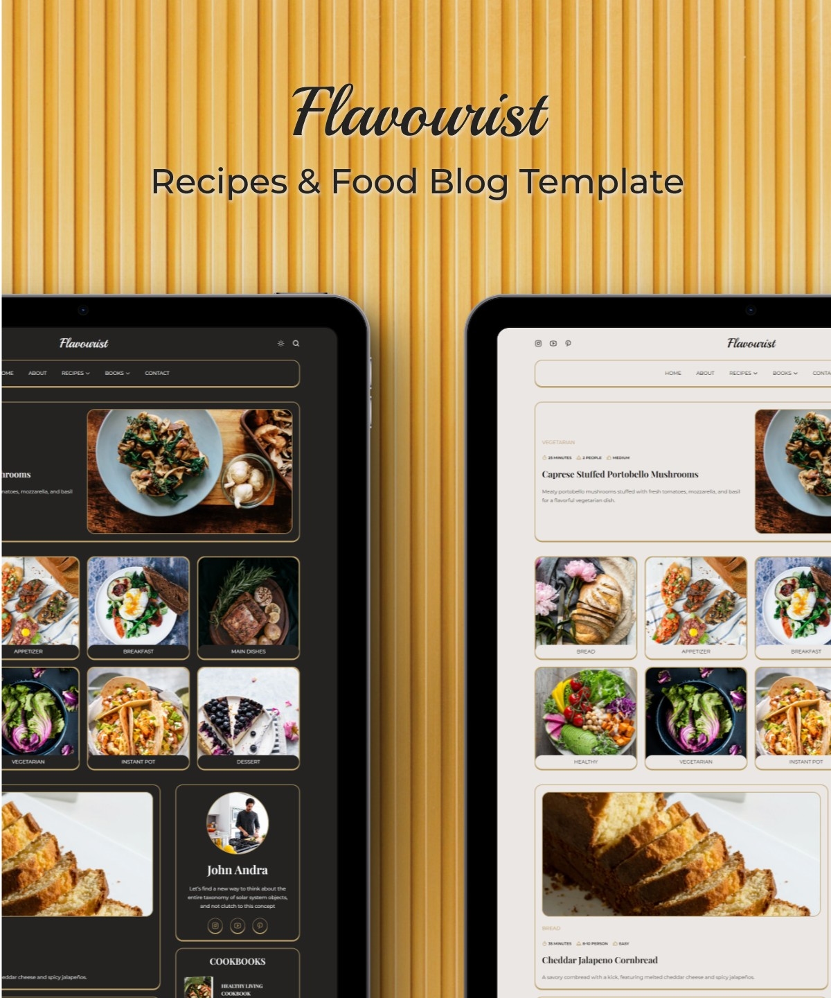 Flavourist Framer template preview 1