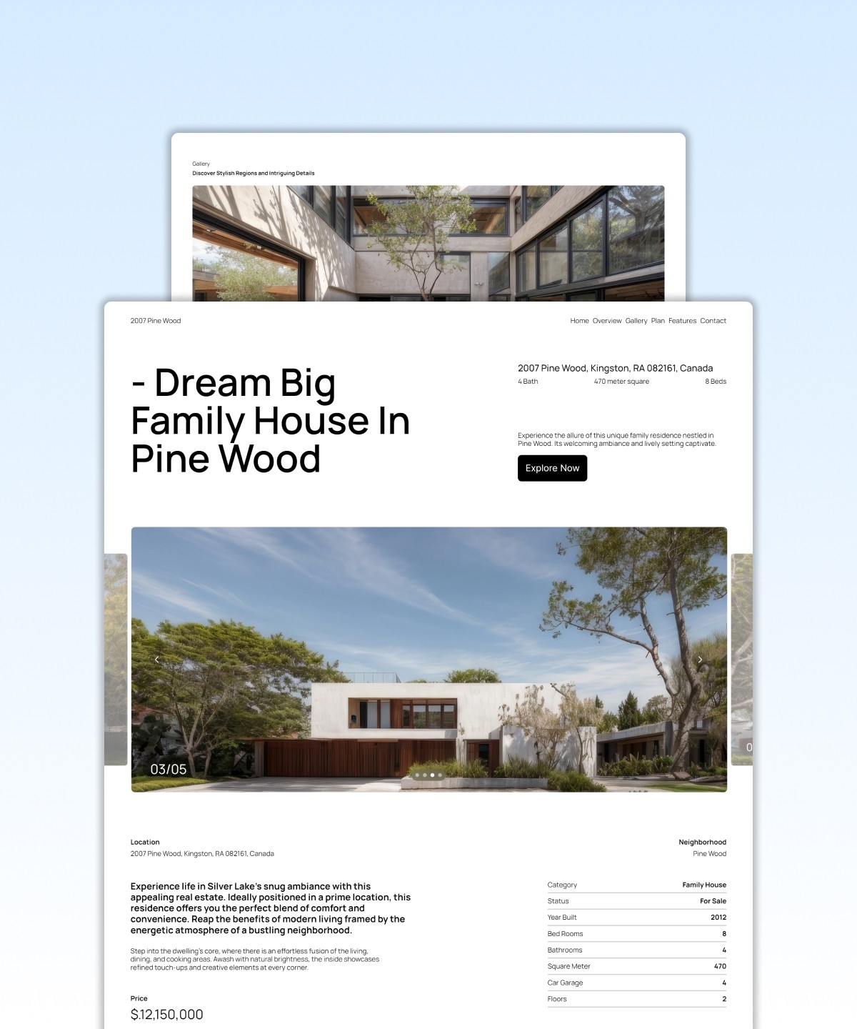 Pinewood Framer template preview 1