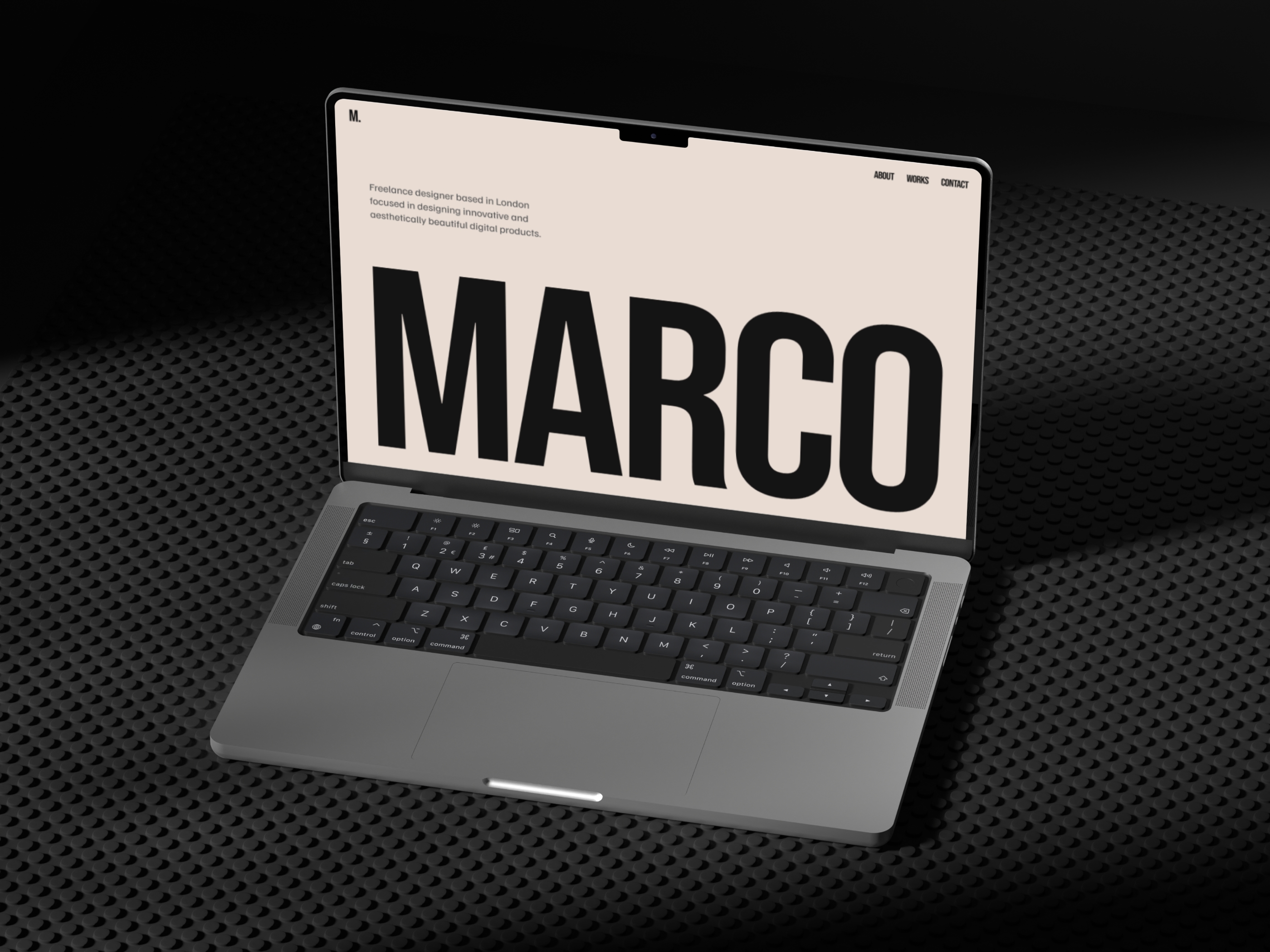 Marco Framer template preview 2