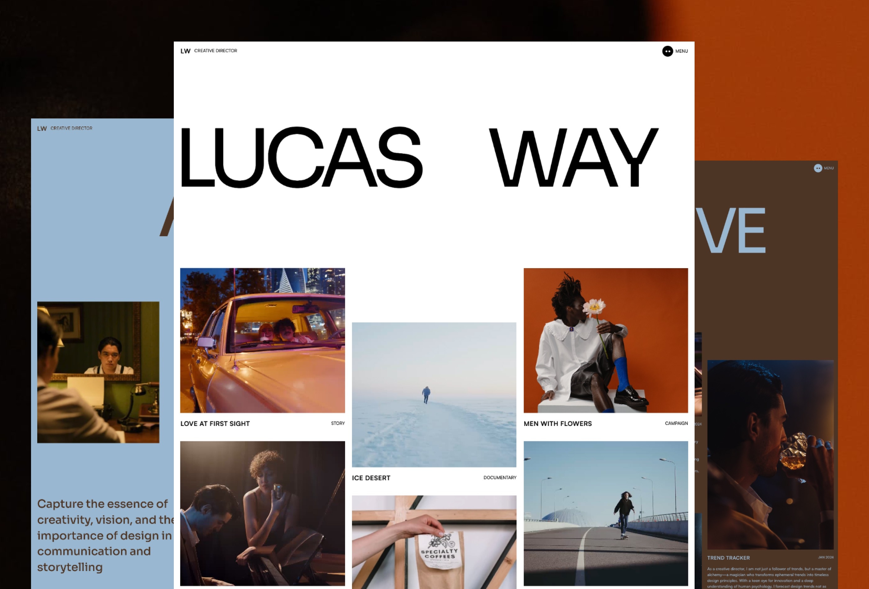 LucasWay Framer template preview 2