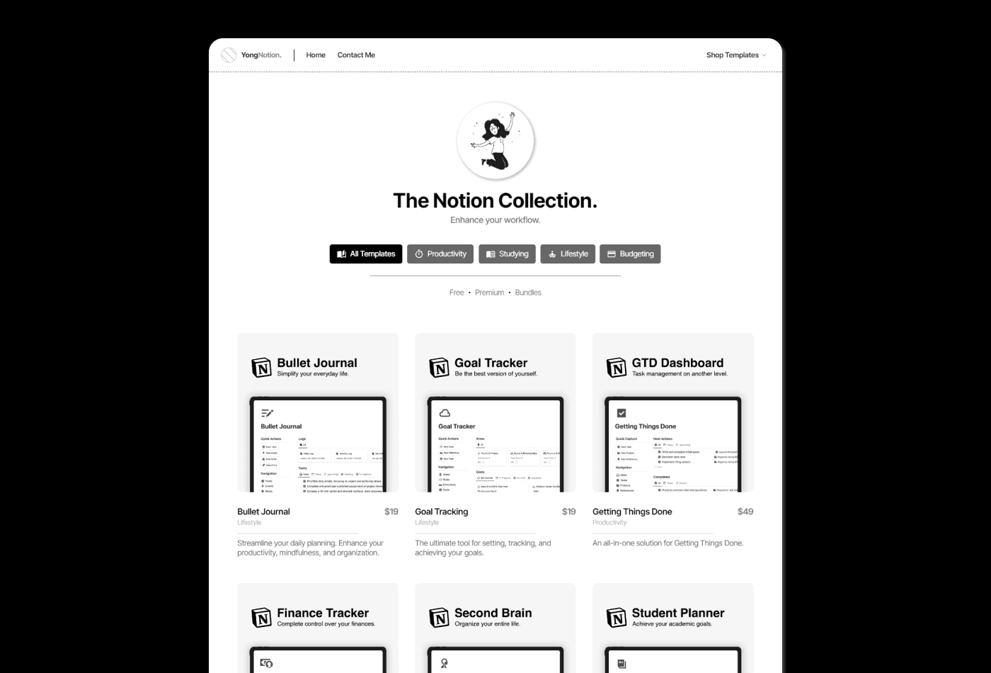 Protion Framer template preview 3