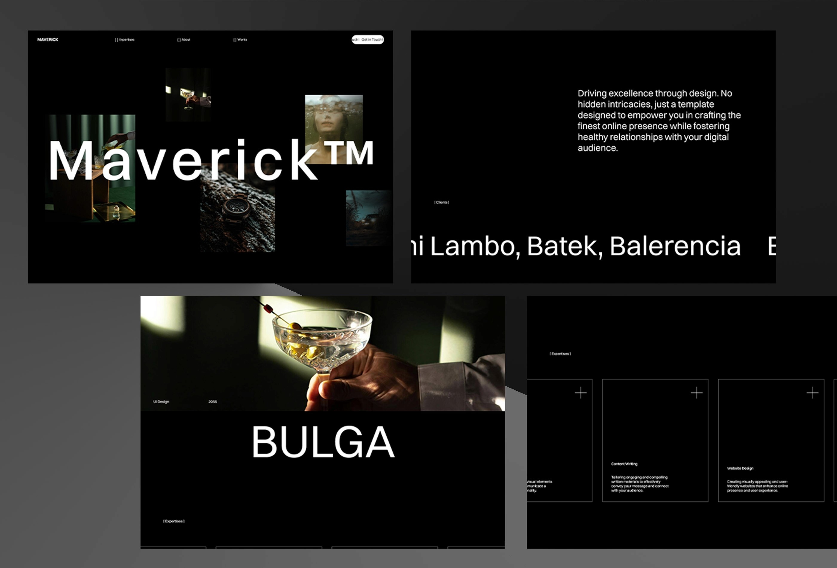 Maverick Framer template preview 3