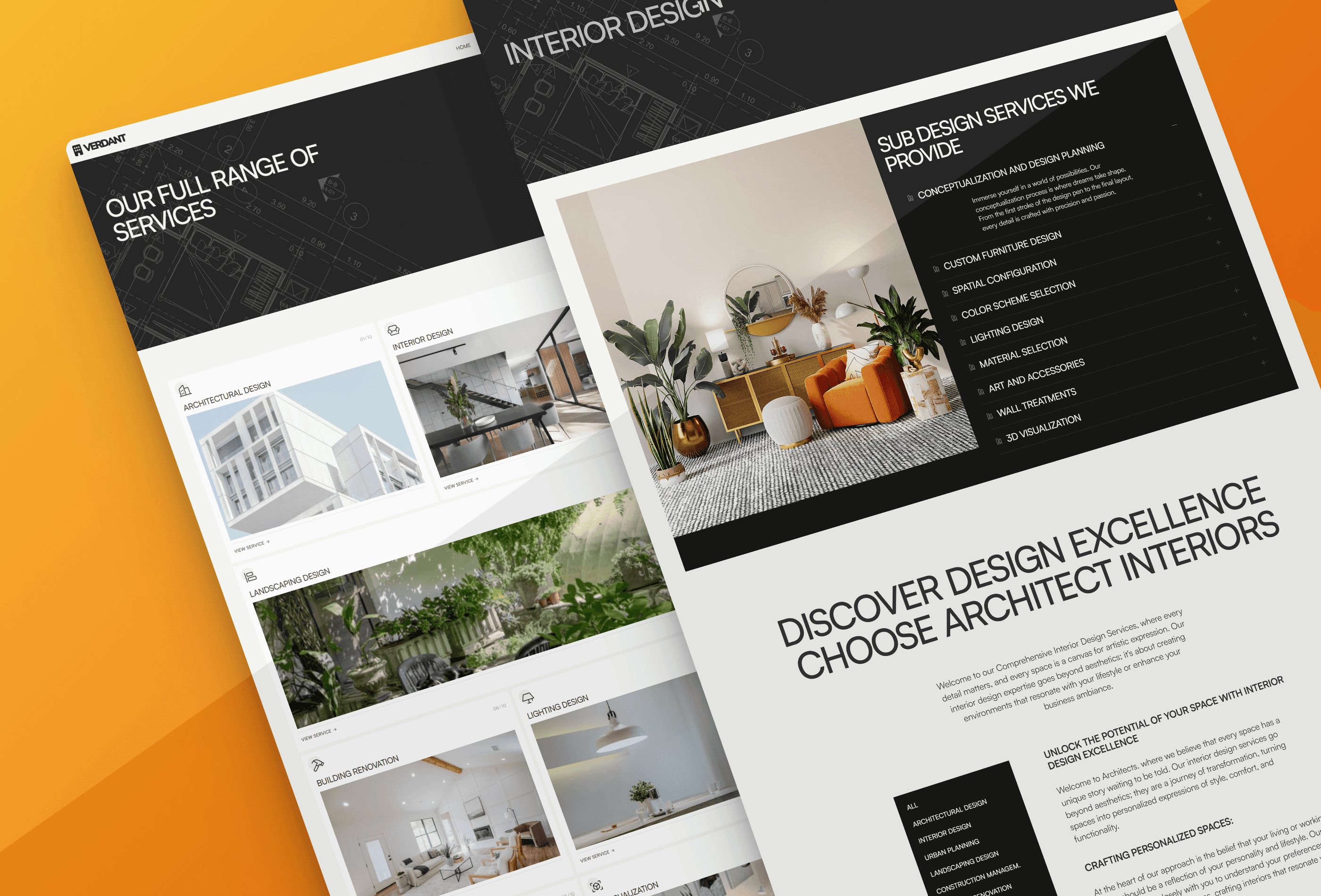 ARCHITECT Framer template preview 3