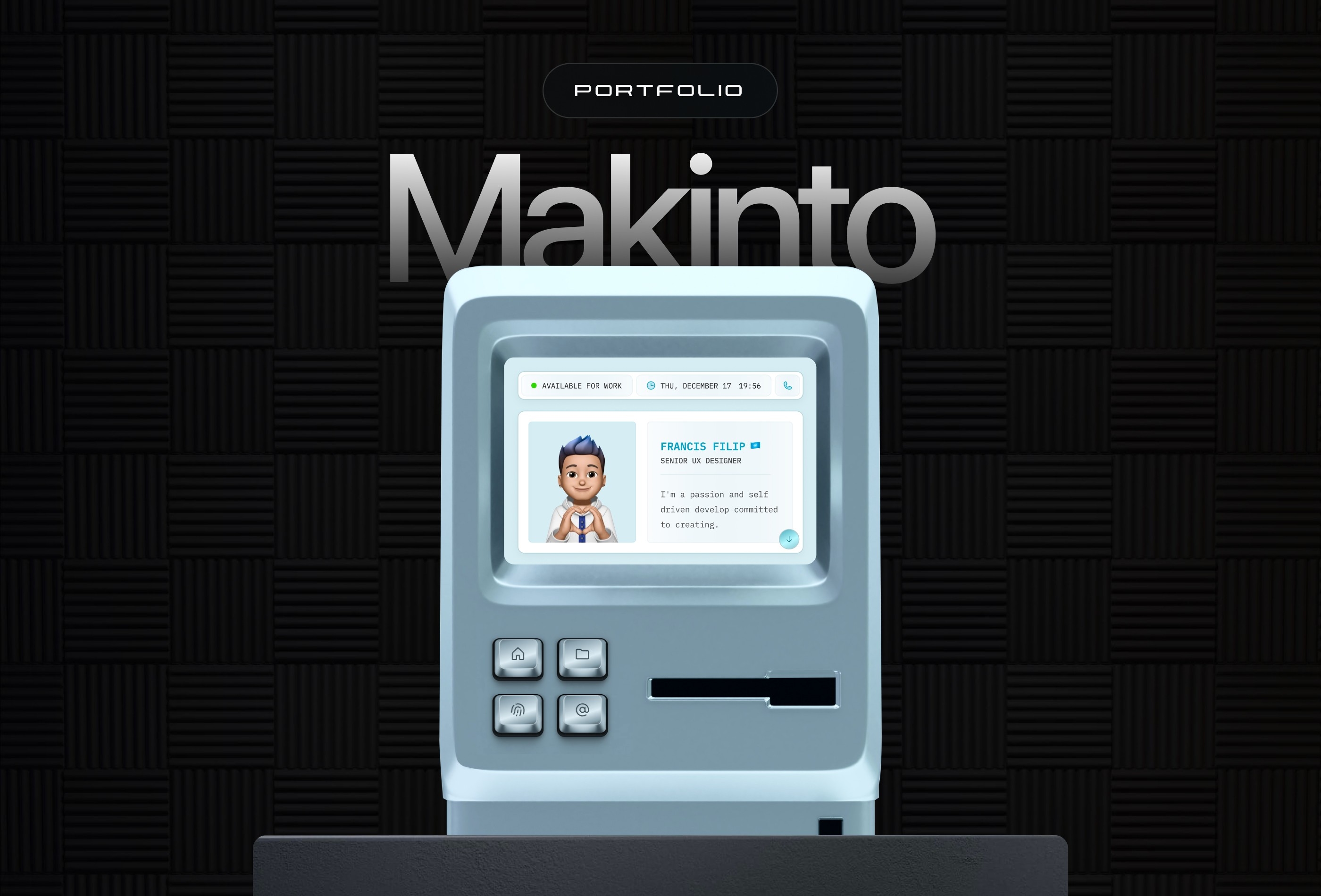 Makinto Framer template preview 1