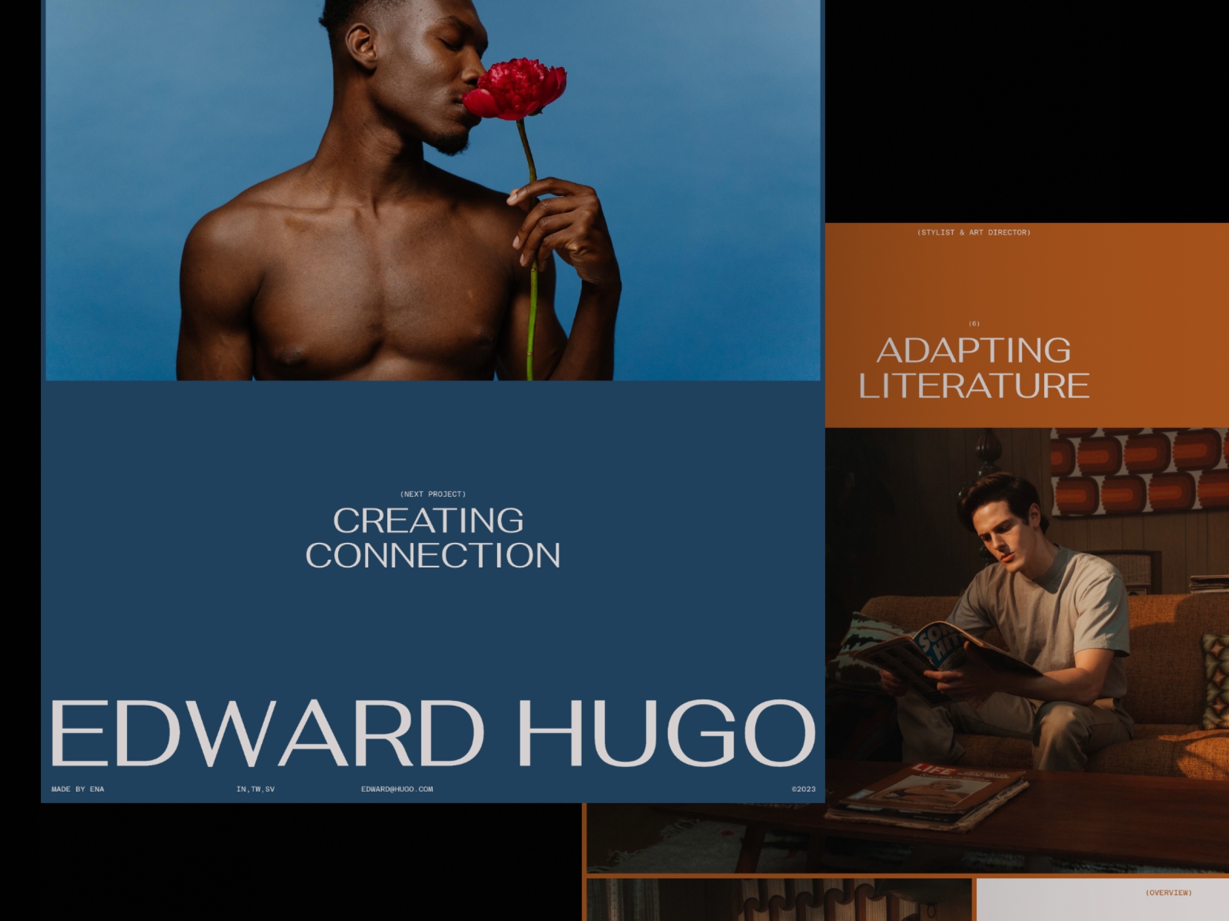 Edward Hugo Framer template preview 3