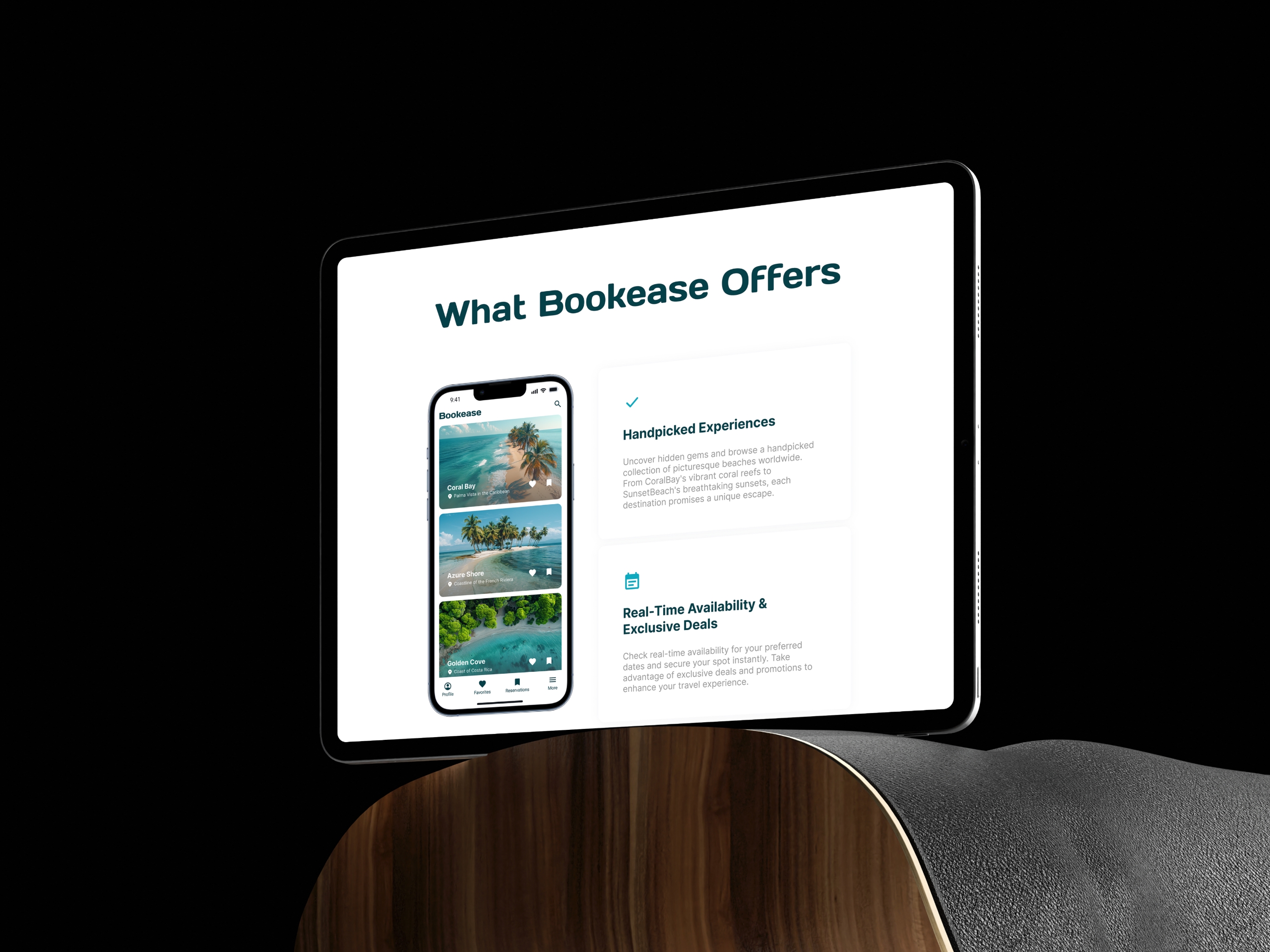 Bookease Framer template preview 3