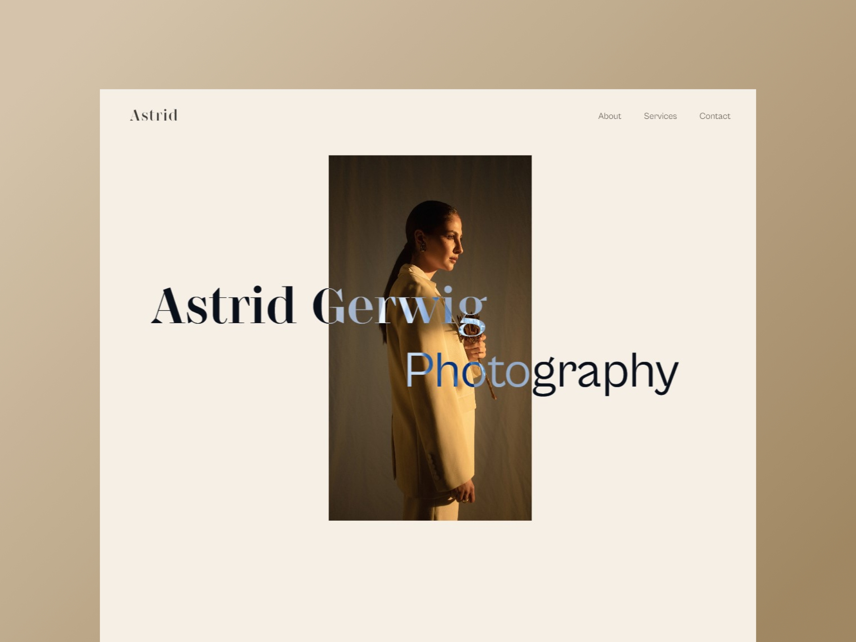 Astrid Framer template preview 1