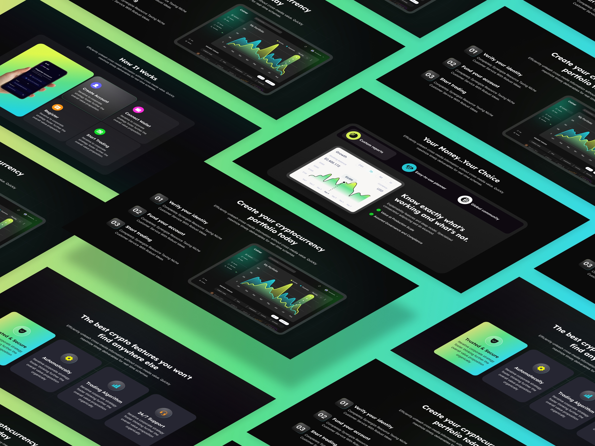 Coiner Framer template preview 2