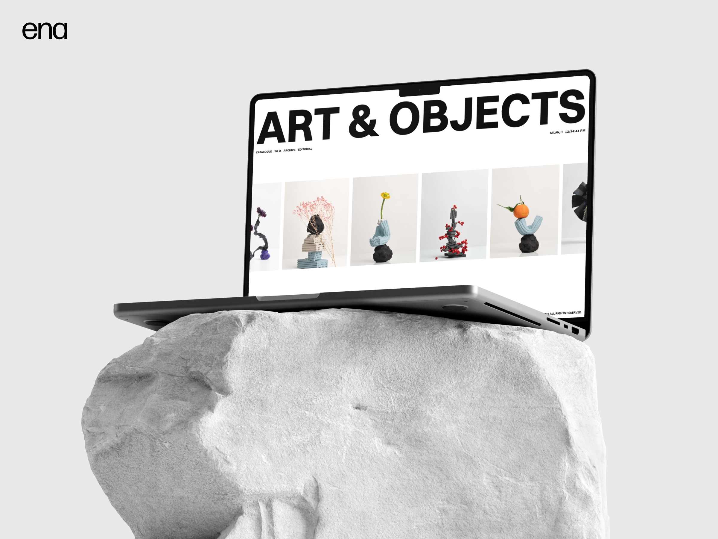 Art&Objects Framer template preview 1