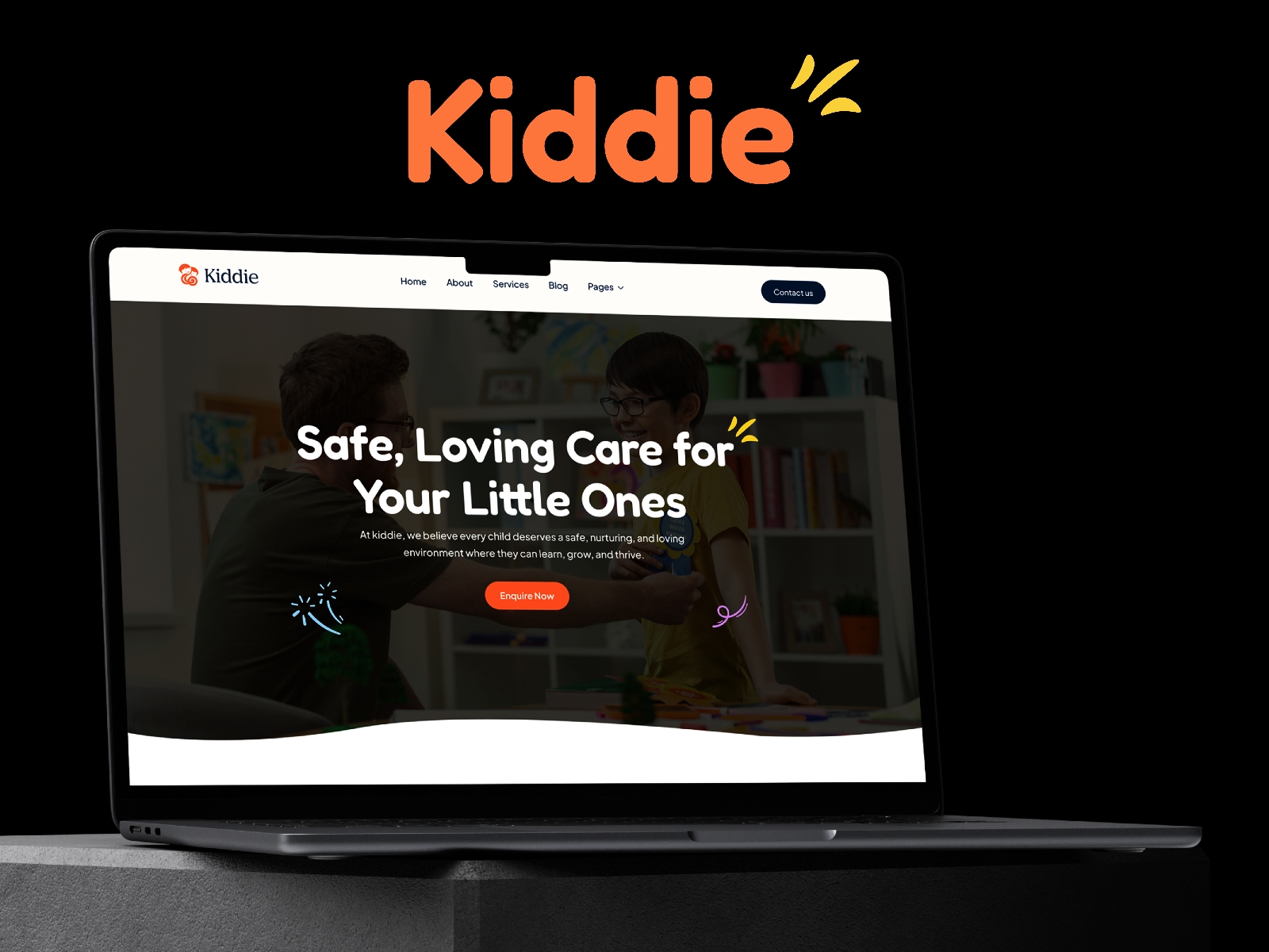 Kiddie Framer template preview 2