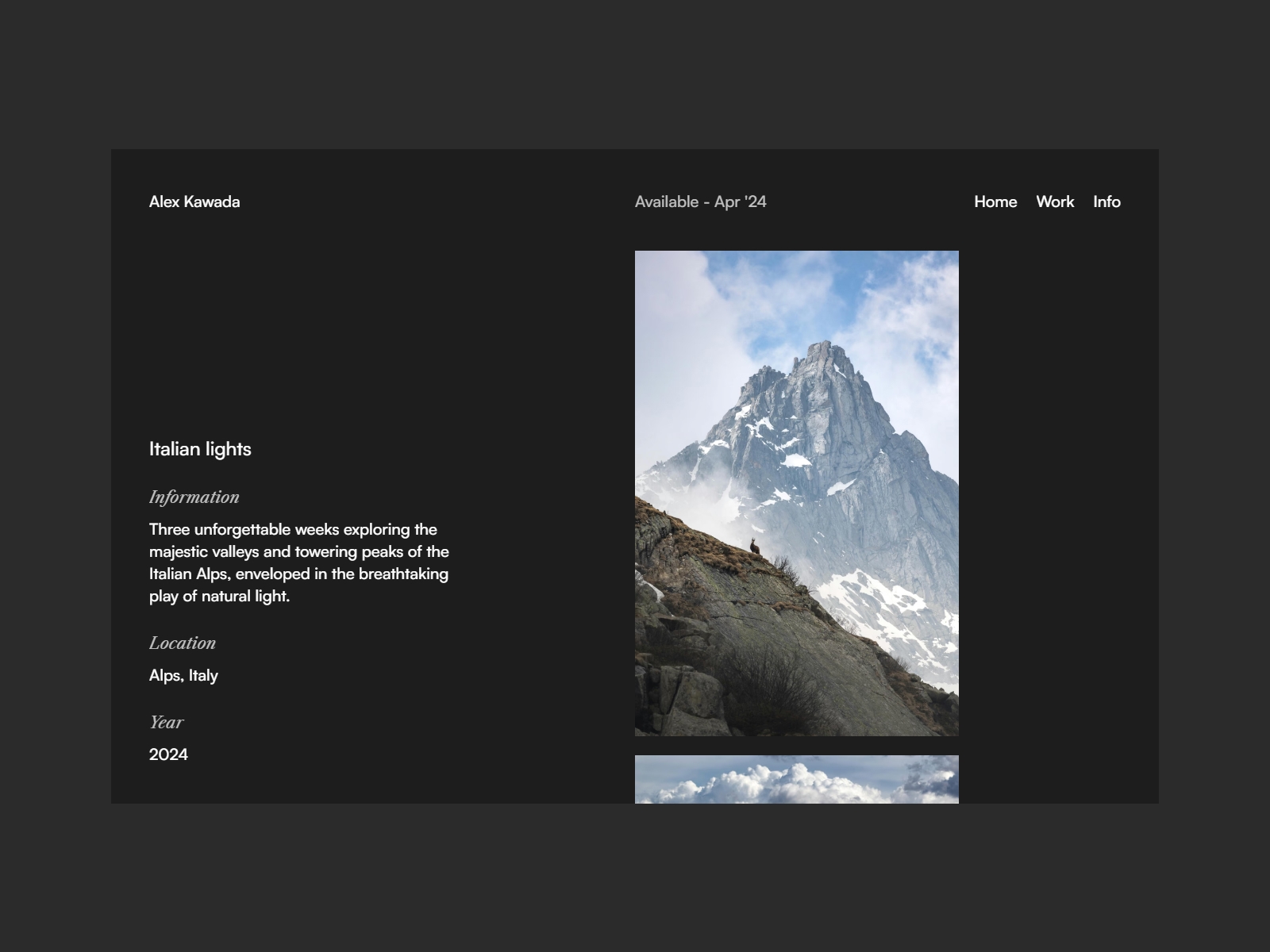 Kawada Framer template preview 3