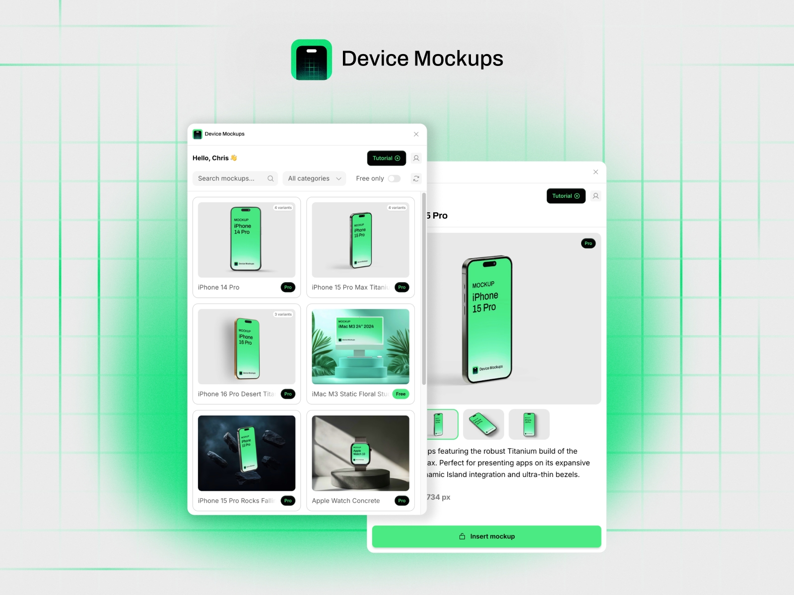 Device Mockups